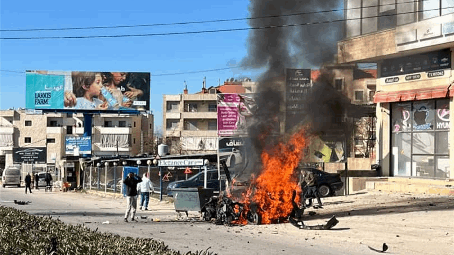 Israeli strike targets vehicle on Zahle-Karak highway