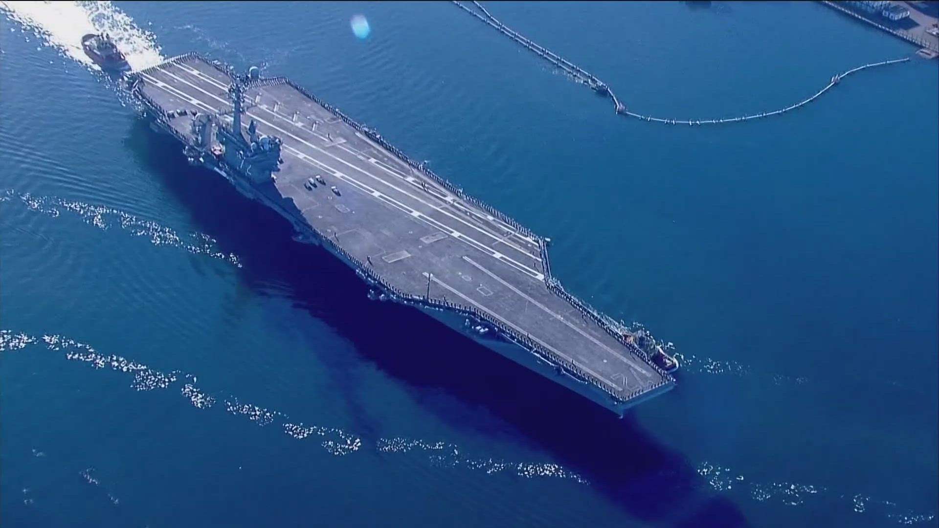 Iran state TV says drones struck aircraft carrier USS Abraham Lincoln