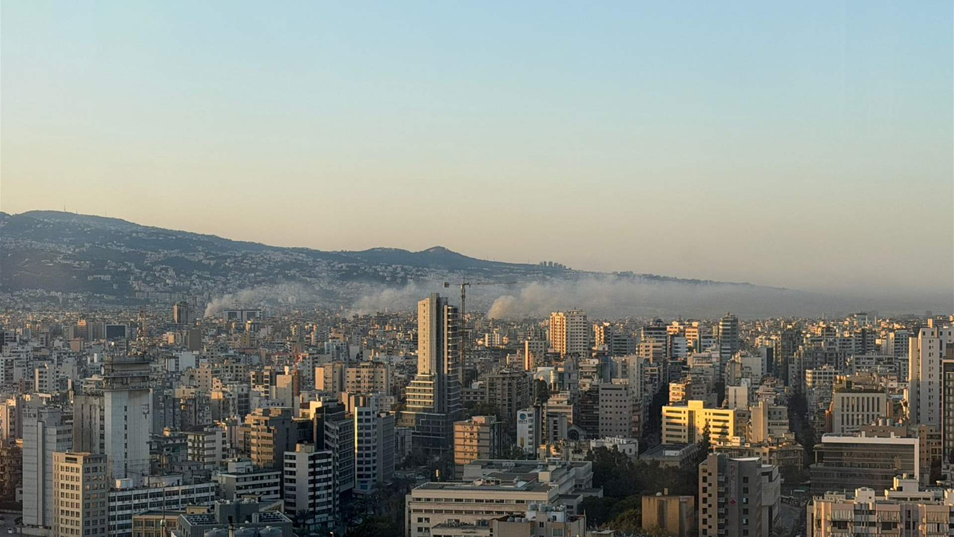 Israeli army claims it carried out overnight strikes on headquarters and ten high-rise buildings housing Hezbollah military infrastructure