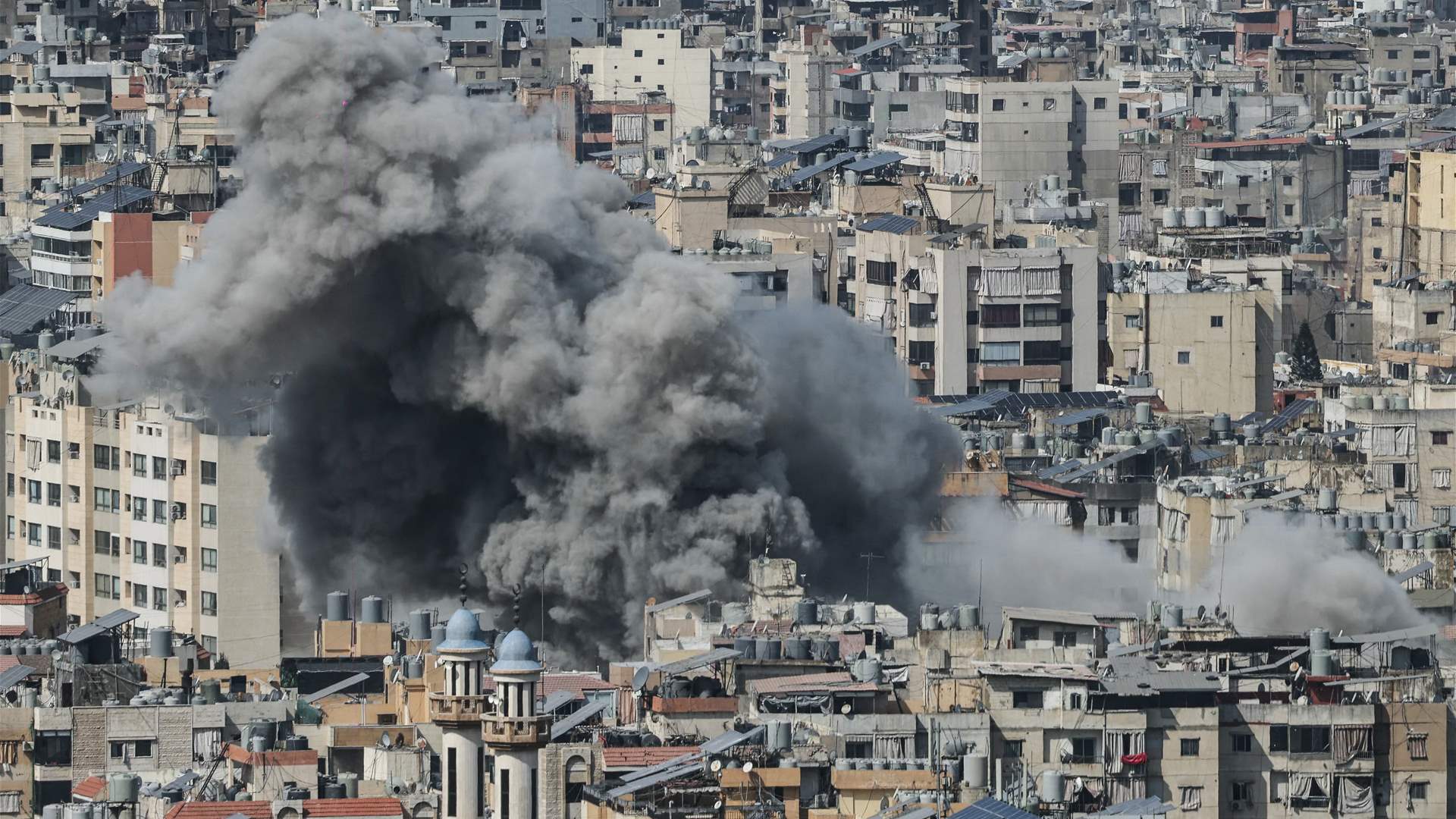 Israeli army claims launching airstrikes on southern suburbs of Beirut to target Hezbollah infrastructure