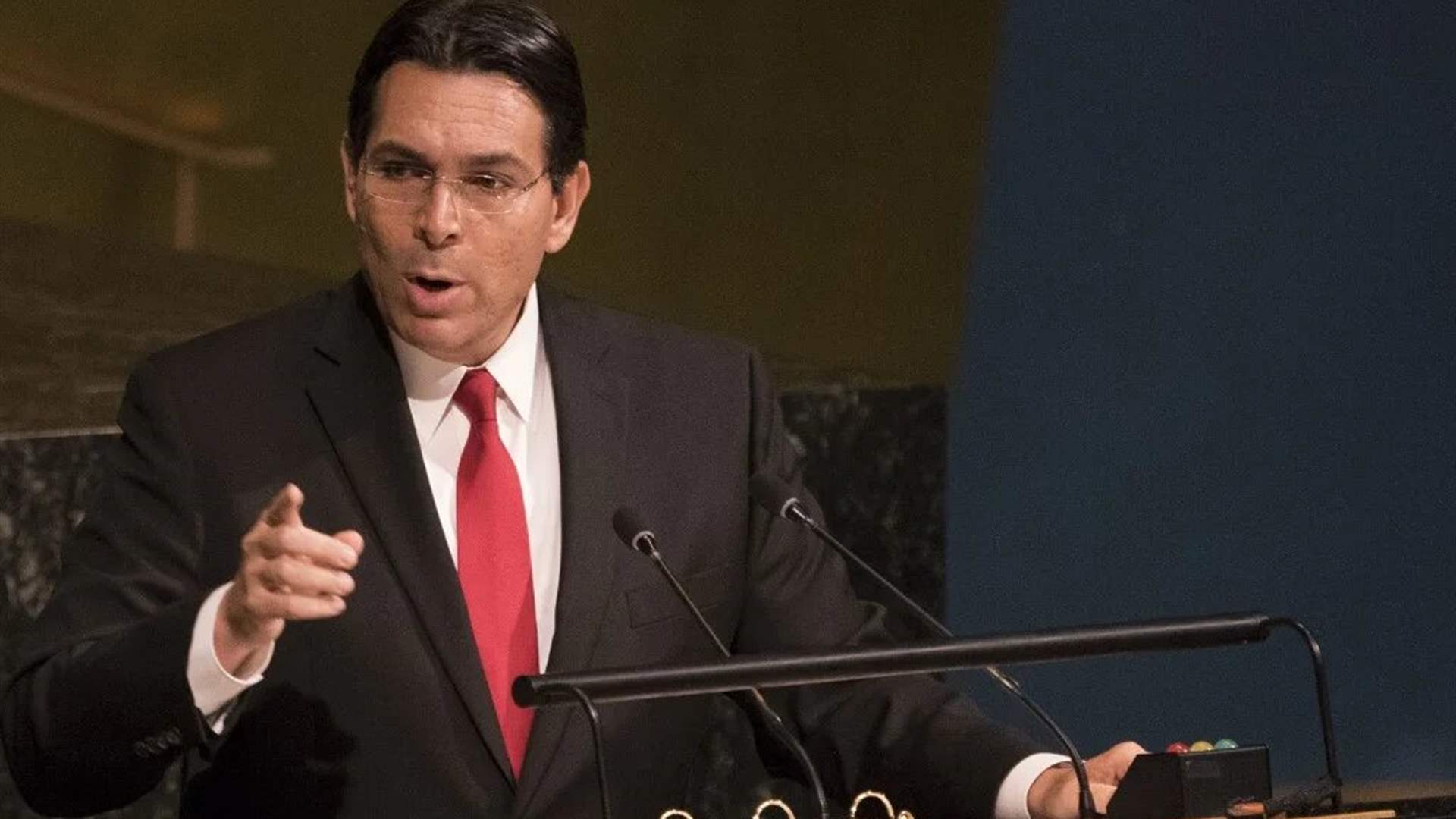 Israel warns it will target promoters of extremist ideas, says UN ambassador