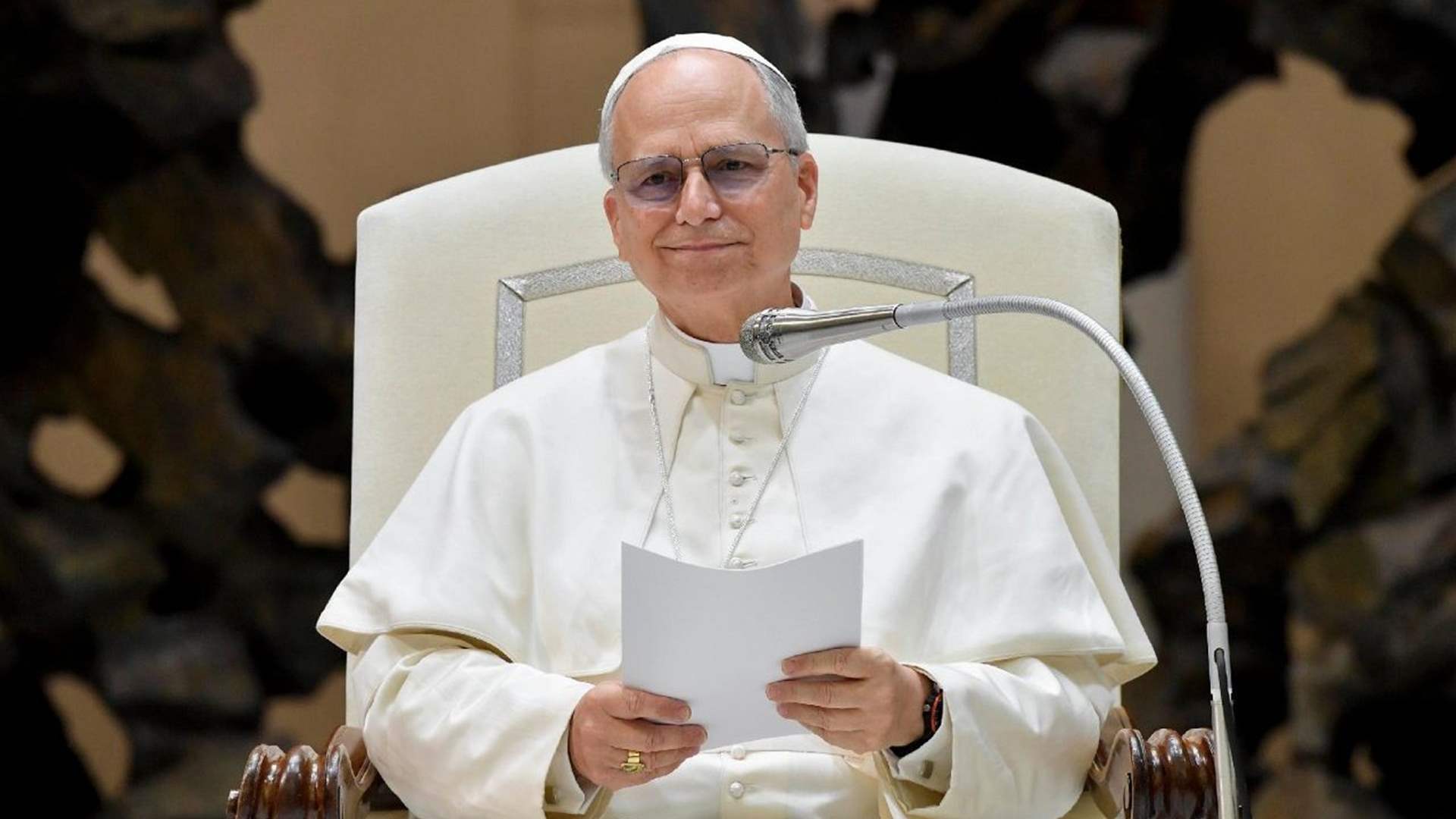 البابا لاوون الرابع عشر يعرب عن ألمه لاستشهاد الخوري بيار الراعي