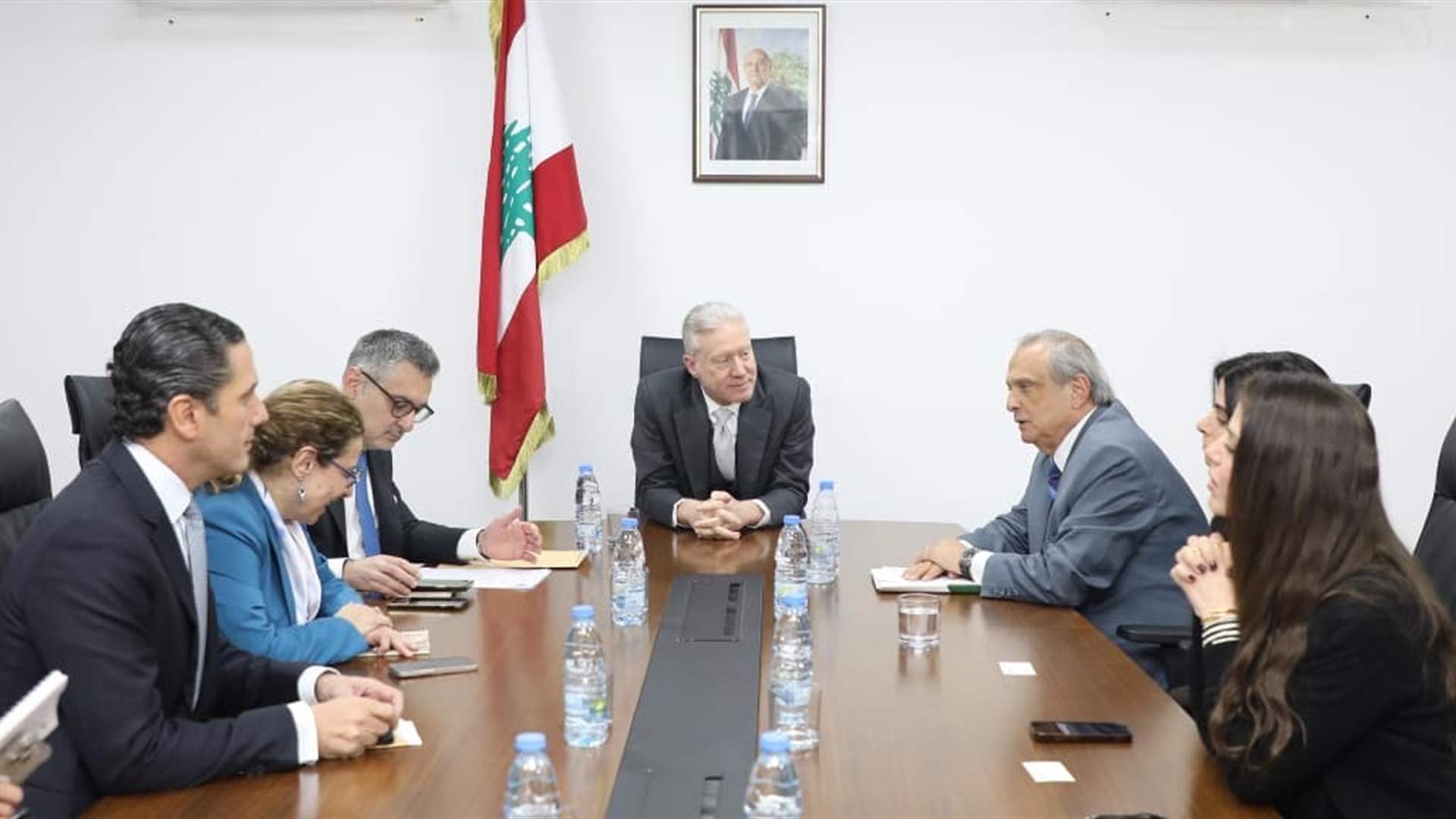 سلسلة استقبالات لوزير الخارجية...