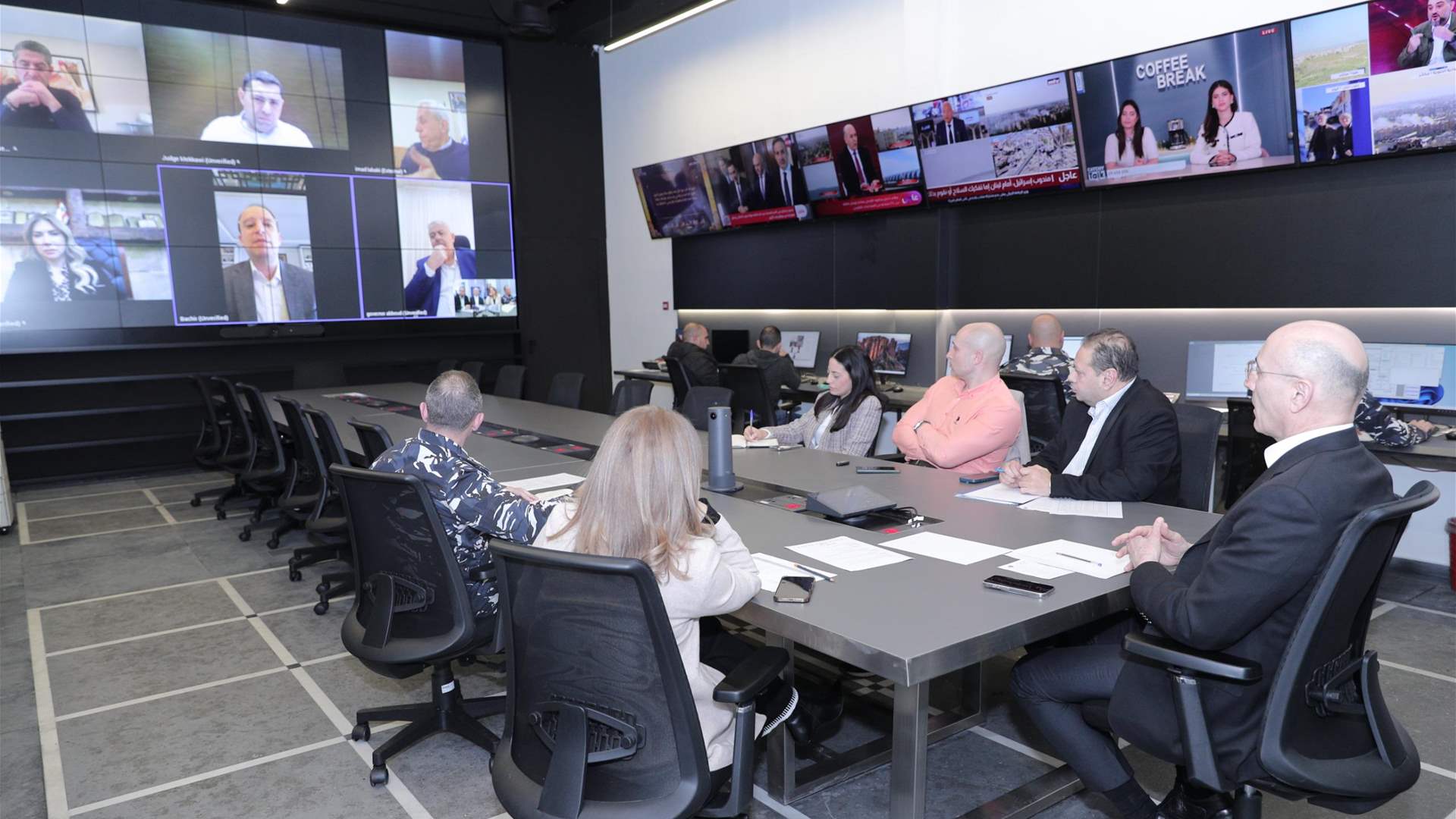 الحجار اطلع من المحافظين على ما يتصل بحركة النزوح: لايلاء ملفّ النازحين أهمية قصوى