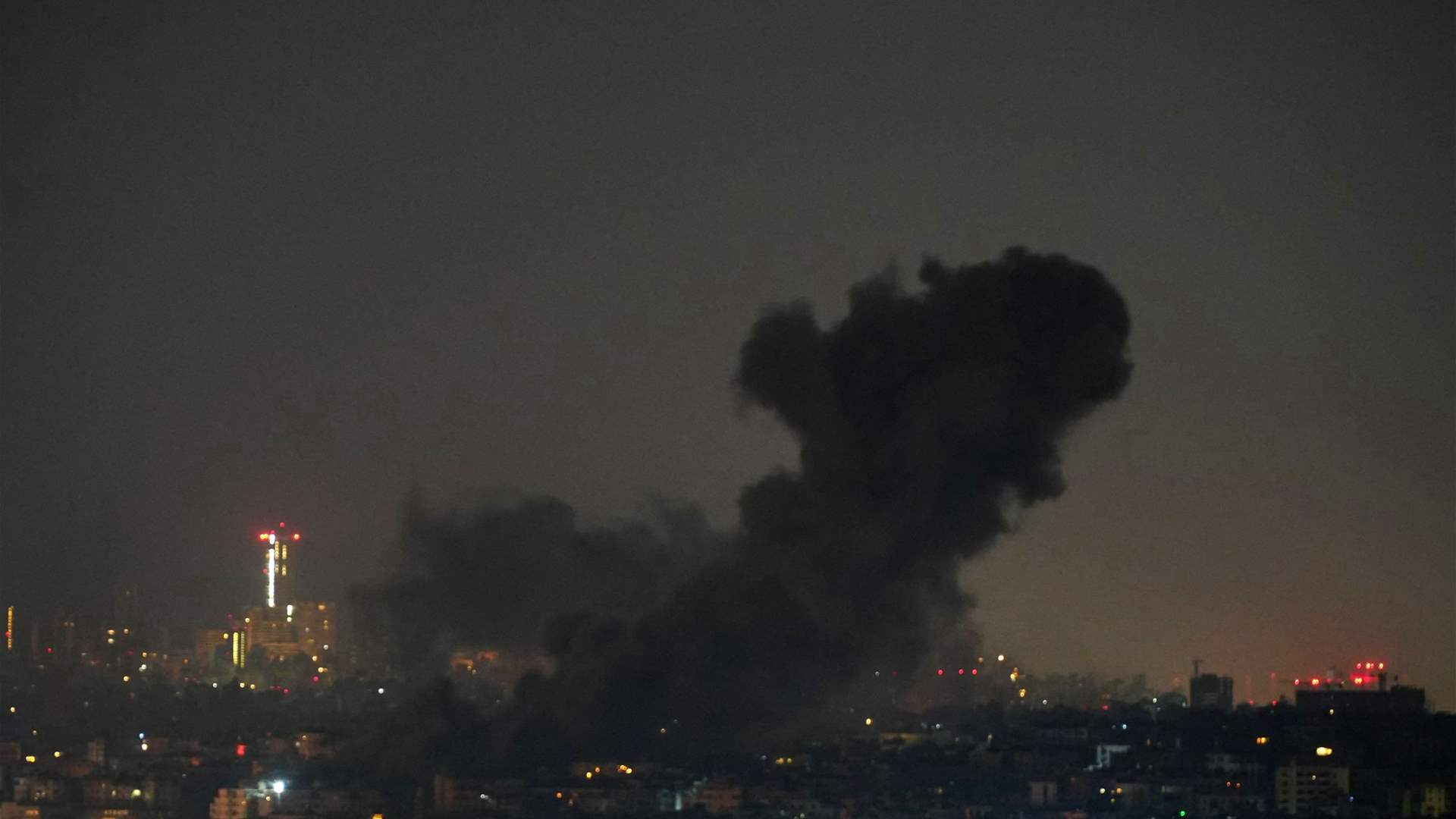 Israeli airstrikes hit Beirut’s southern suburbs 
