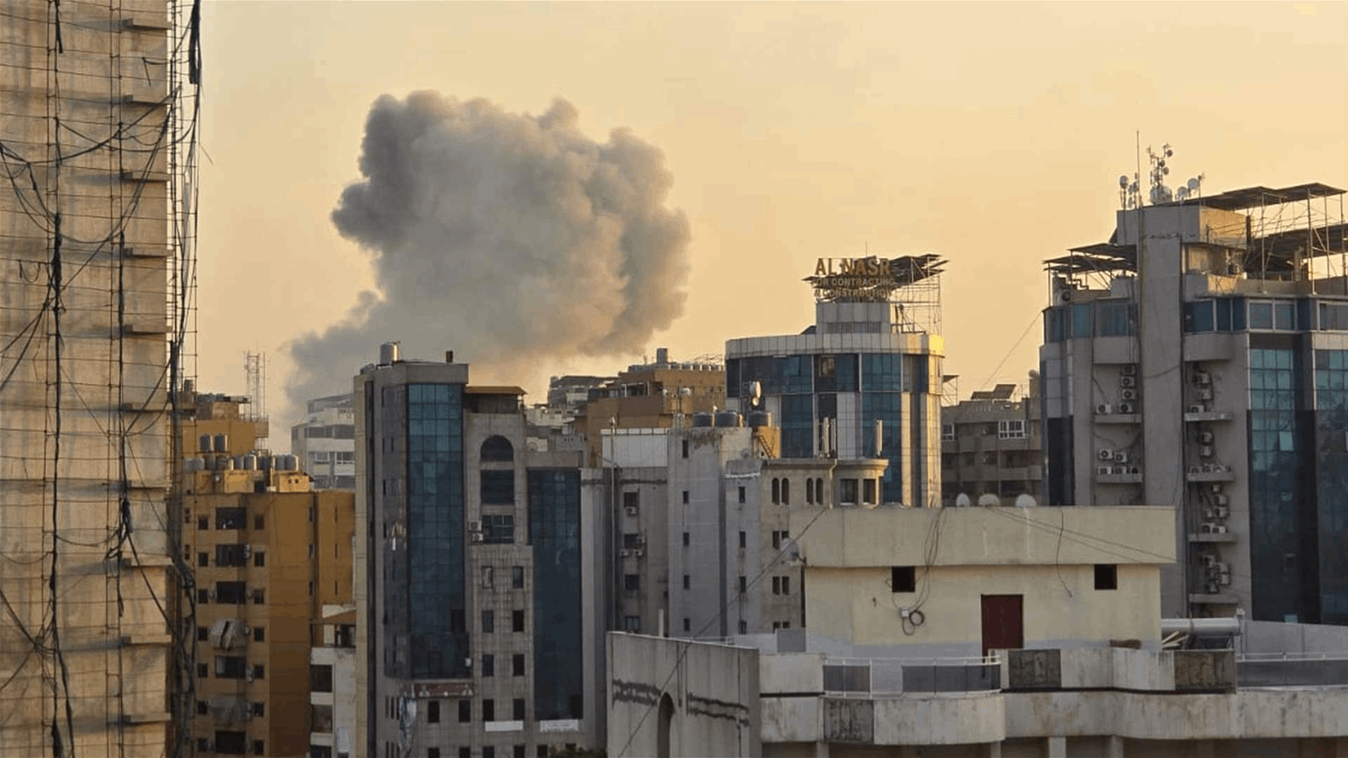 Israeli strike hits the southern suburbs of Beirut