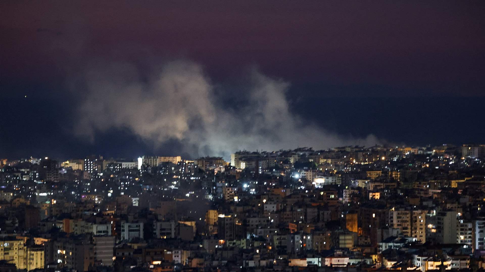 Two Israeli strikes hit Beirut’s southern suburbs without warning