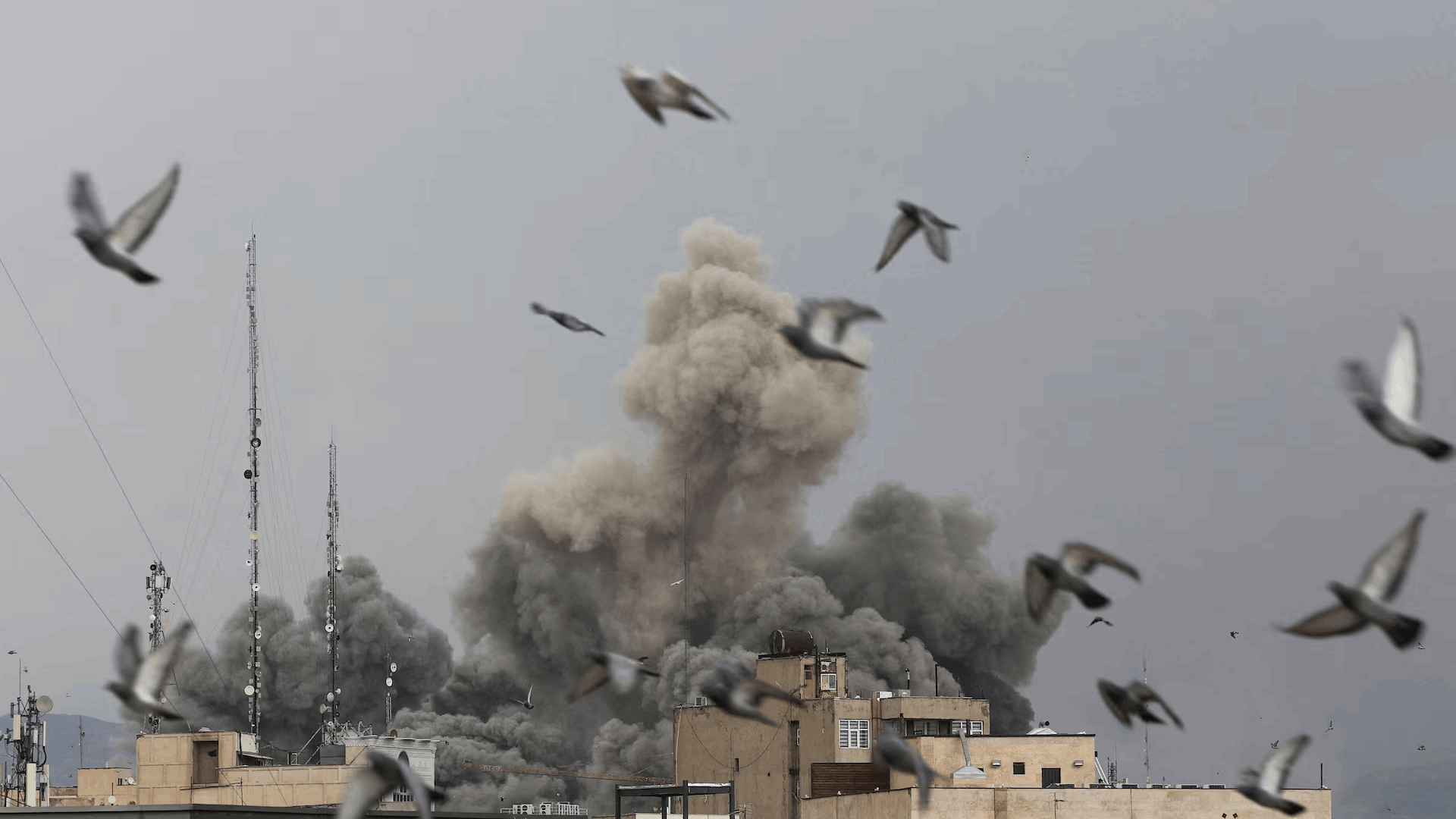 Massive explosions heard in central Tehran: State TV