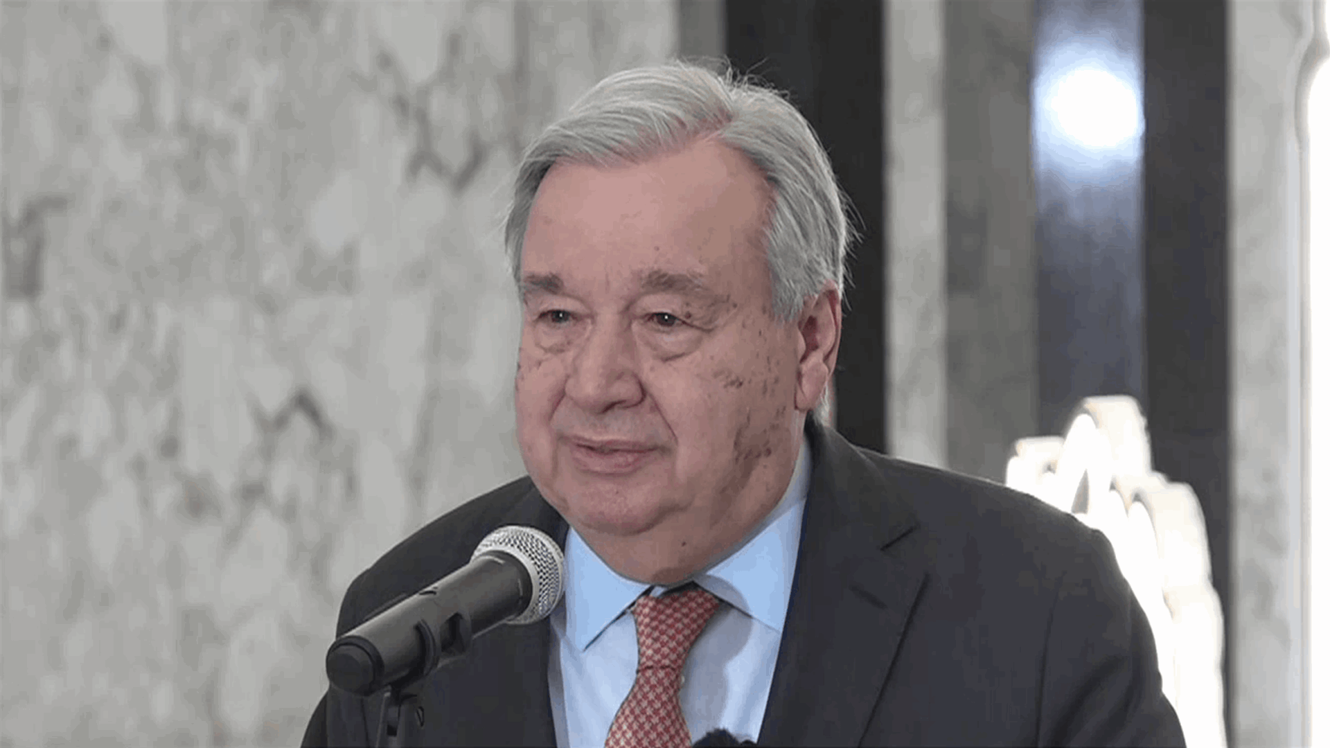 غوتيريش: لبنان انجر إلى حرب لا يريدها شعبه… وأطالب إسرائيل وحزب الله بوقف النار