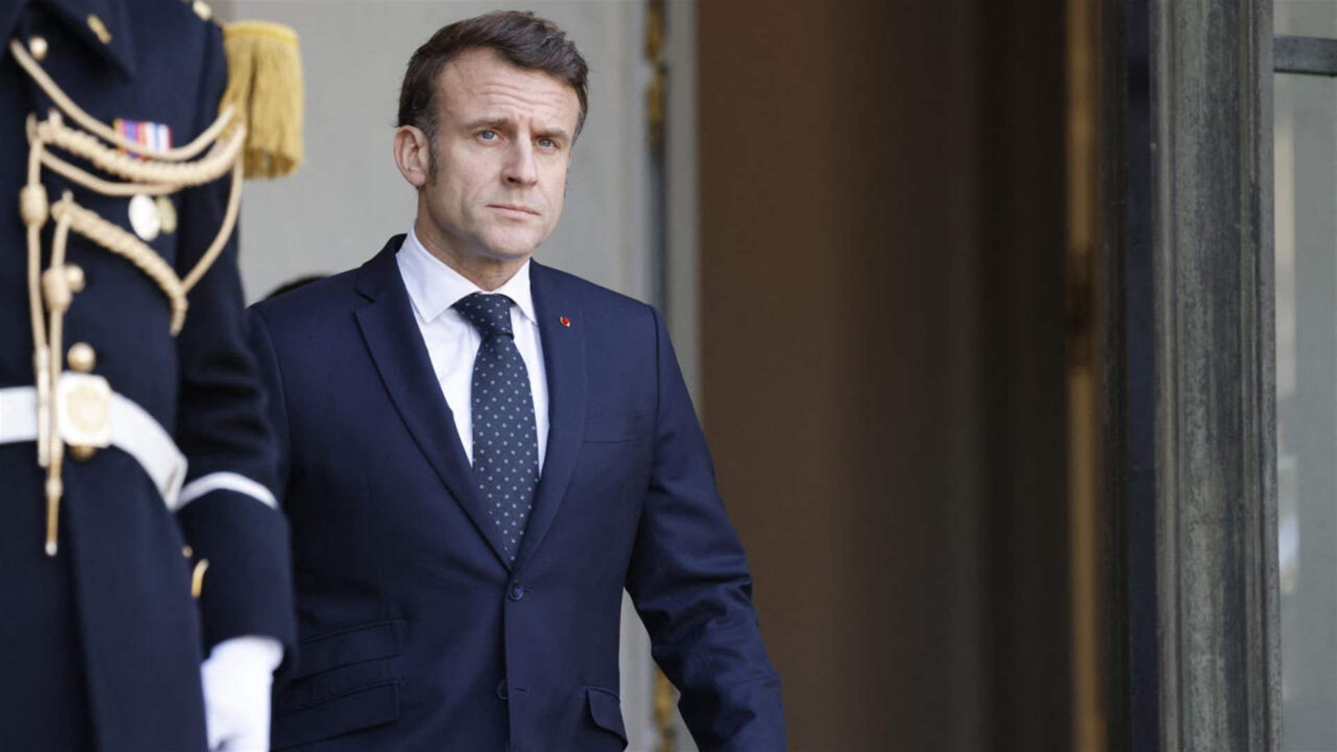 France's role in Mideast war remains 'defensive': Macron