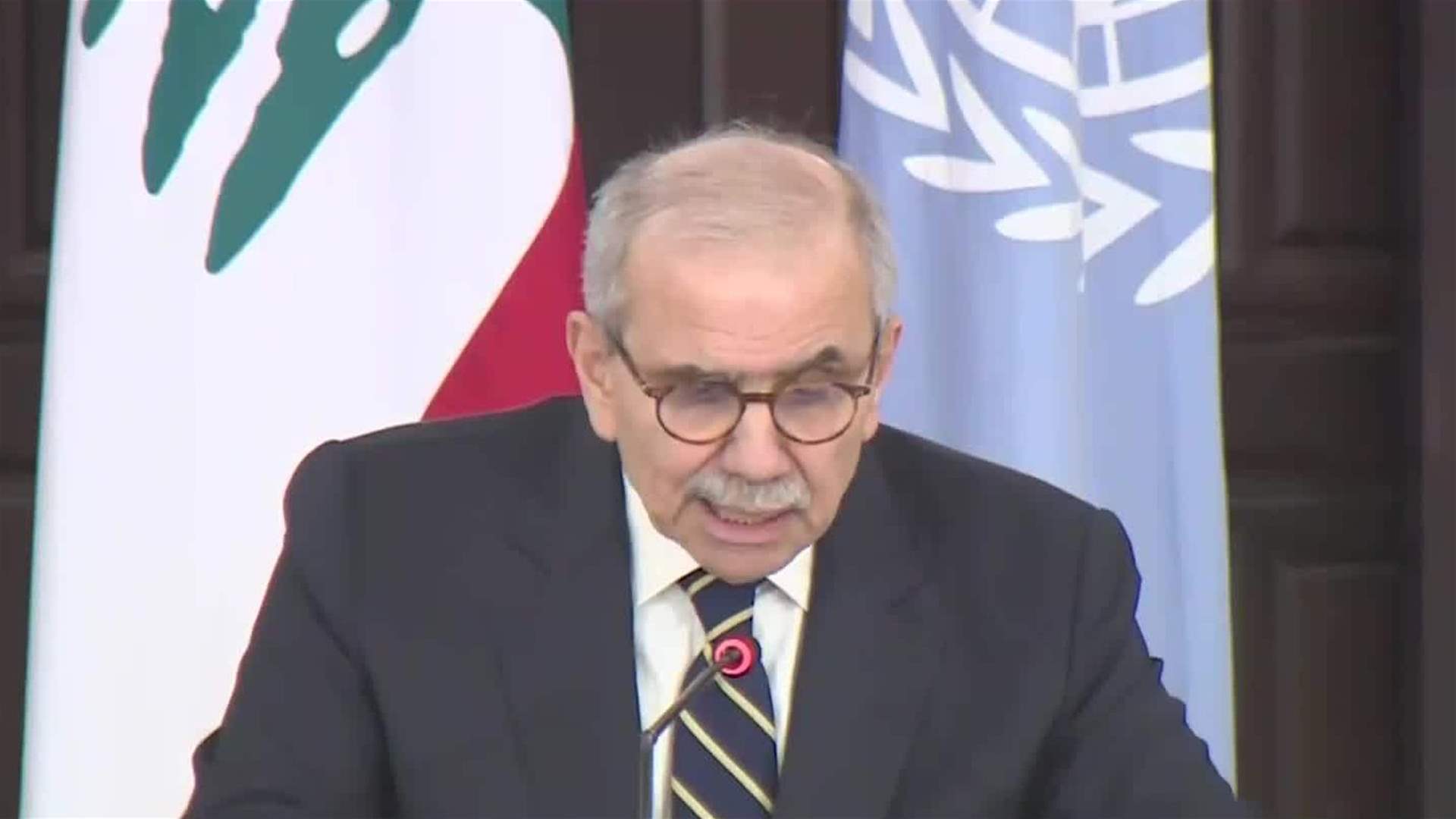 سلام: للوقوف الى جانب لبنان من خلال تحرك سياسي وانساني حاسم... غوتيريش: نطلق نداء إنسانيا عاجلا بقيمة 325 مليون دولار أميركي لدعم لبنان