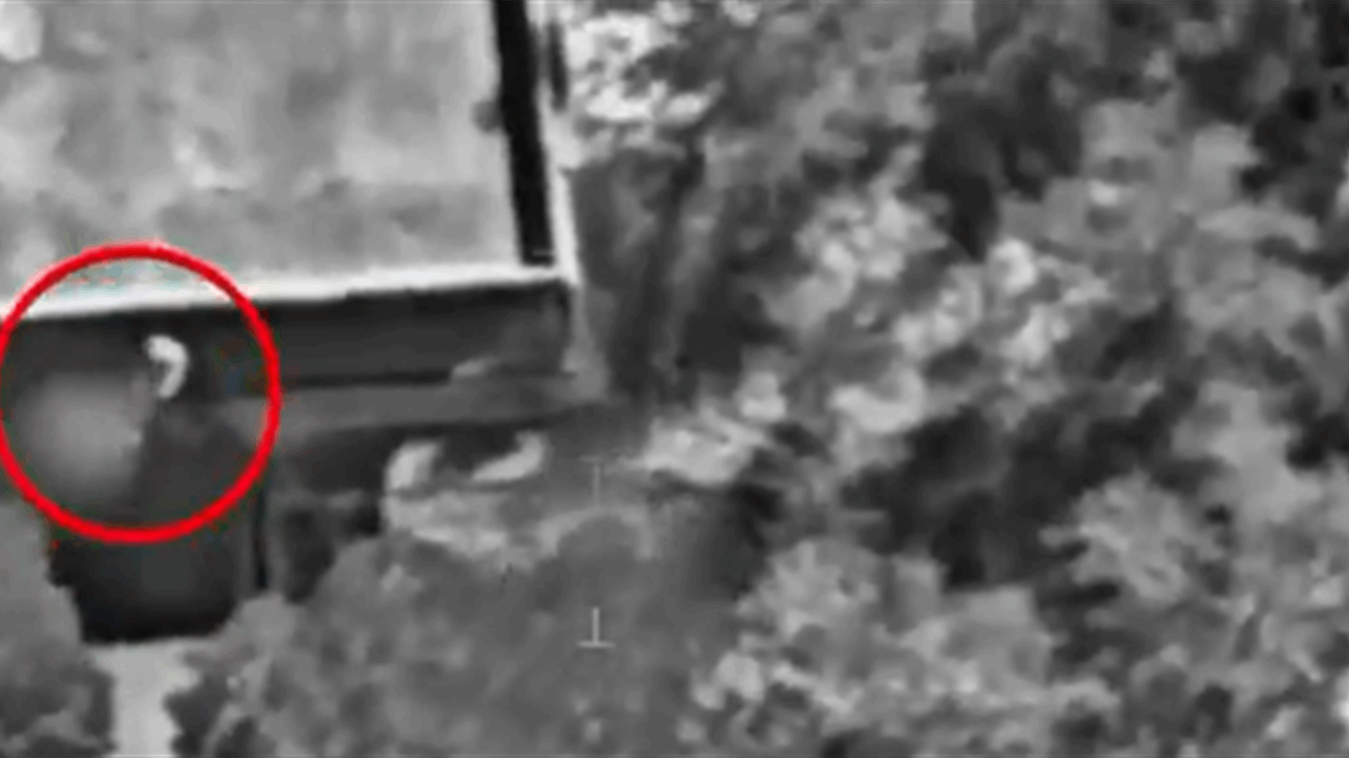 Israeli military shares footage of strike on alleged Hezbollah members in south Lebanon