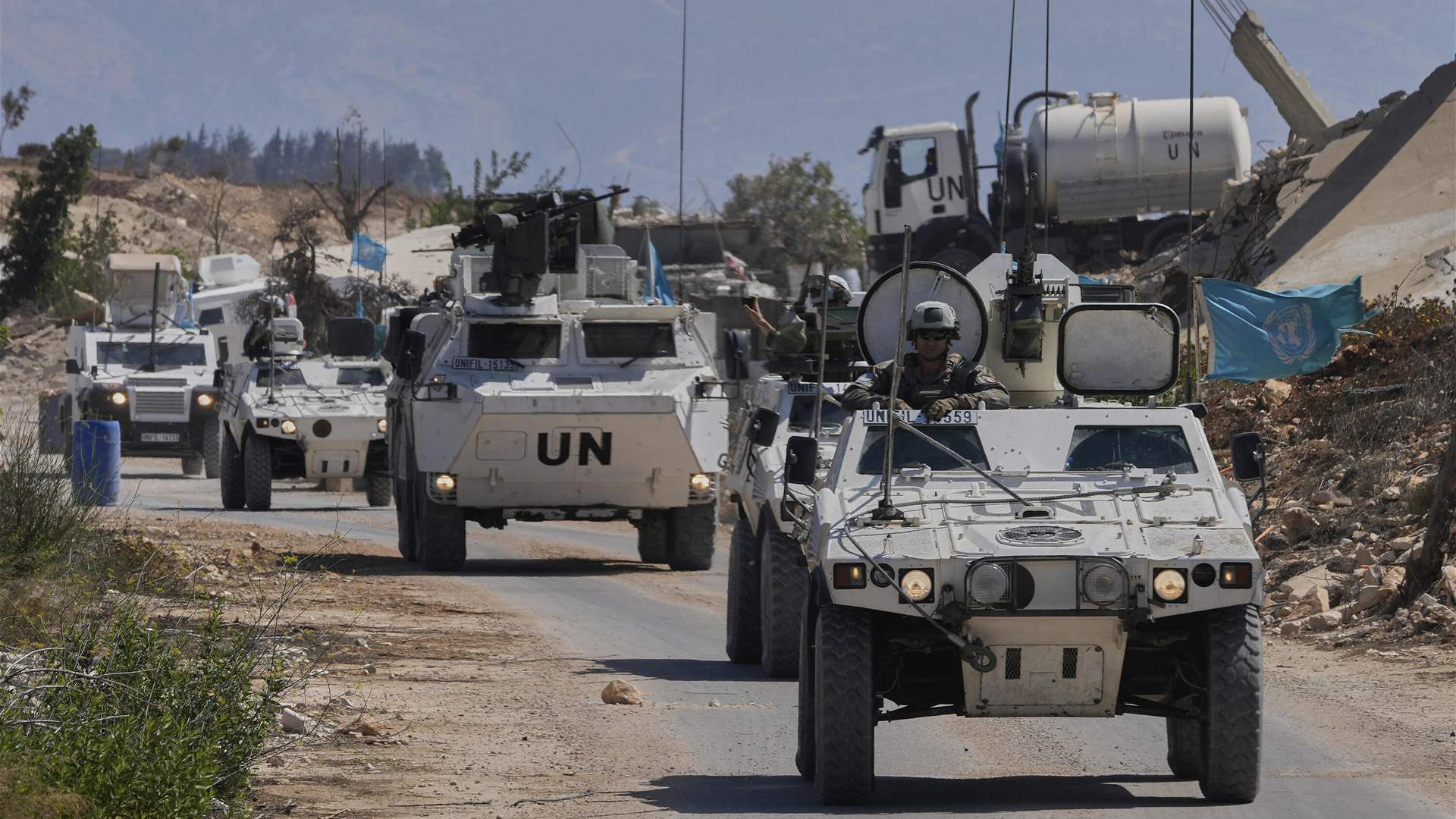 UN force in Lebanon says peacekeepers fired upon 'likely by non-state armed groups'