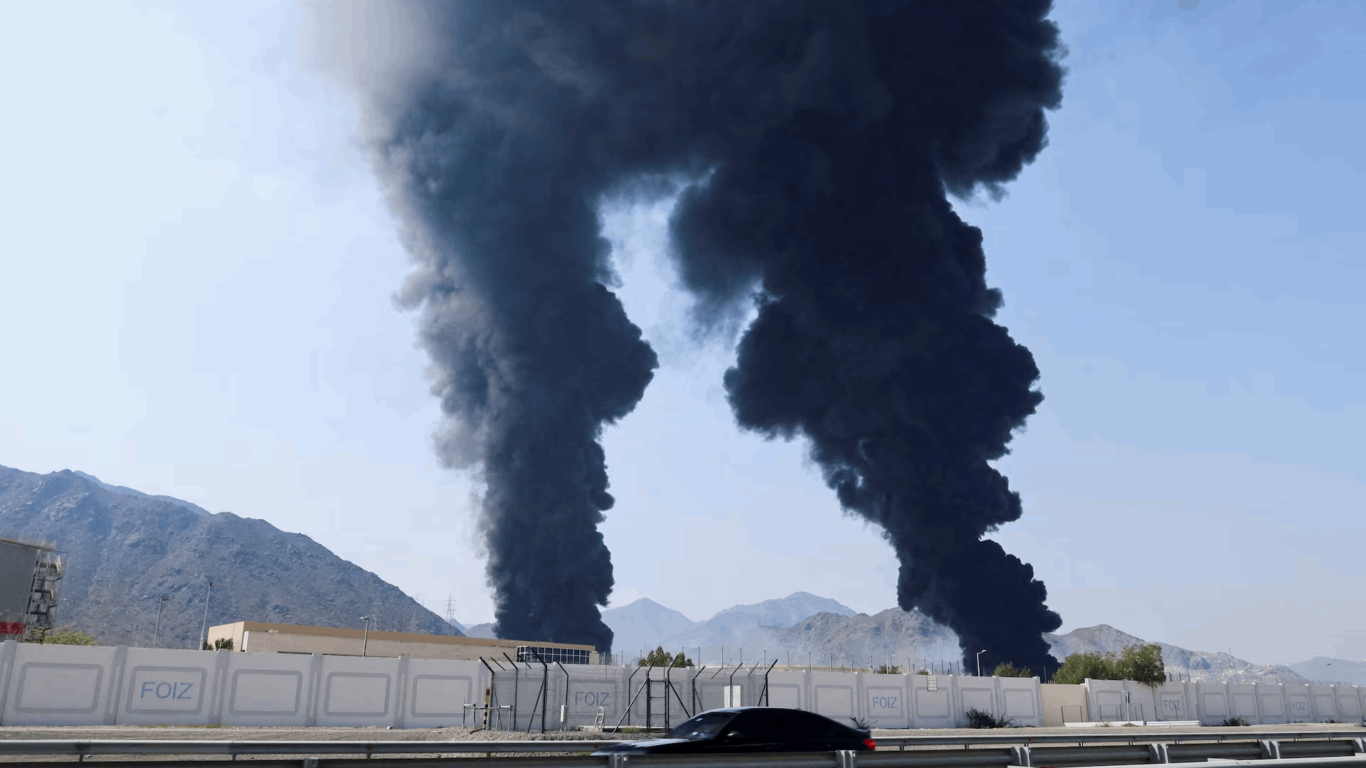 Fire in UAE's Fujairah oil industry zone after drone attack