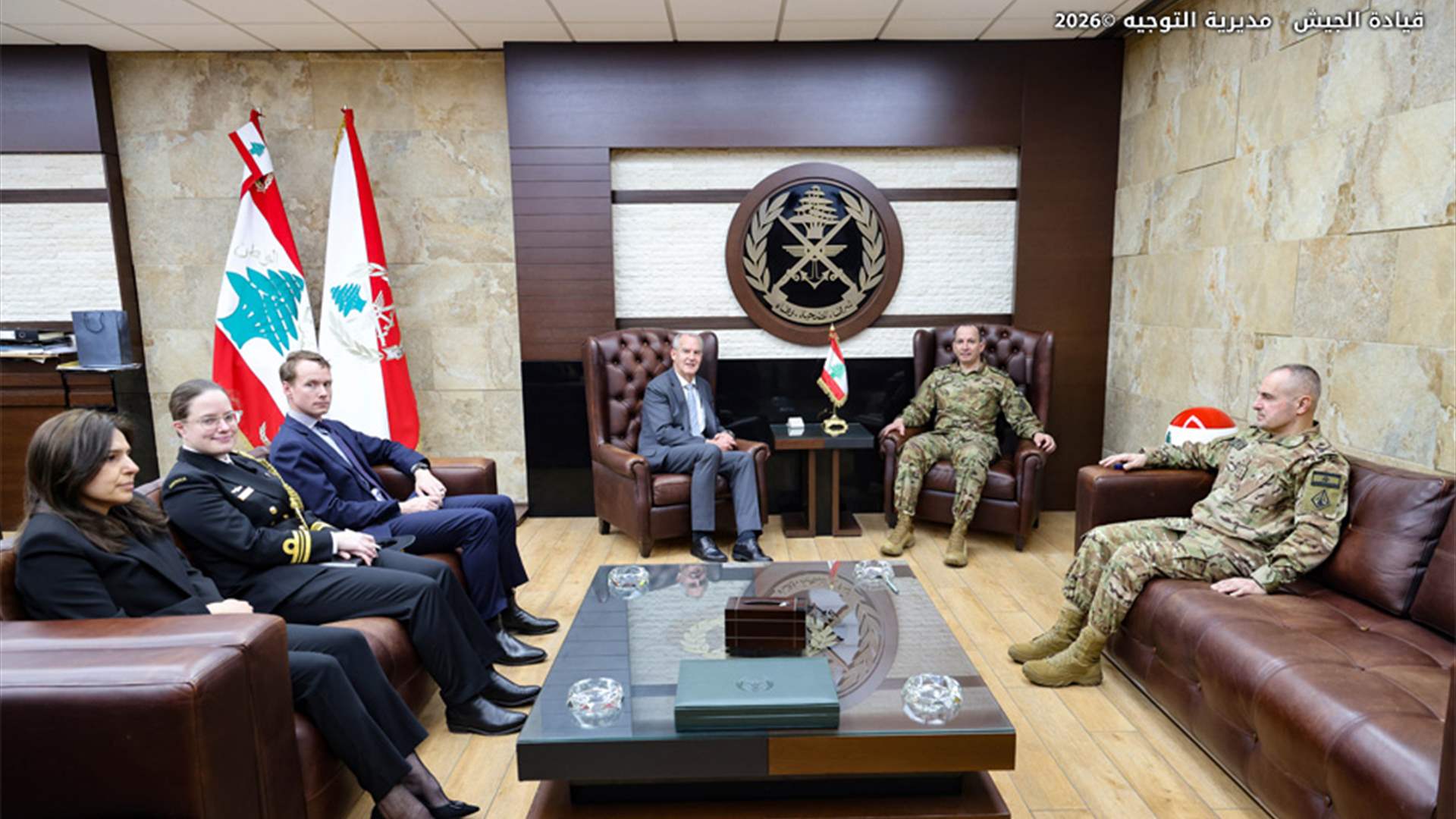 هيكل يستقبل السفير الأسترالي ووفودًا سياسية ودينية: تأكيد دعم الجيش ودوره في الجنوب