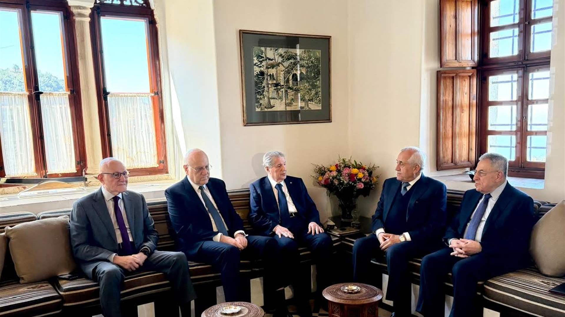 اجتماع رؤساء: استنكار لاعتداءات إسرائيل وتأييد لمبادرة الرئيس عون