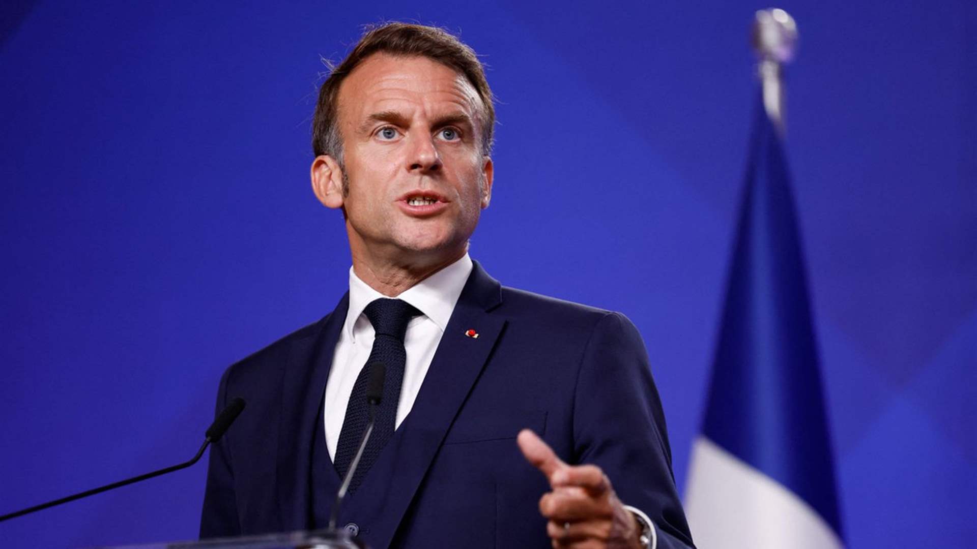 ماكرون: فرنسا غير مستعدة للمشاركة في تأمين مضيق هرمز