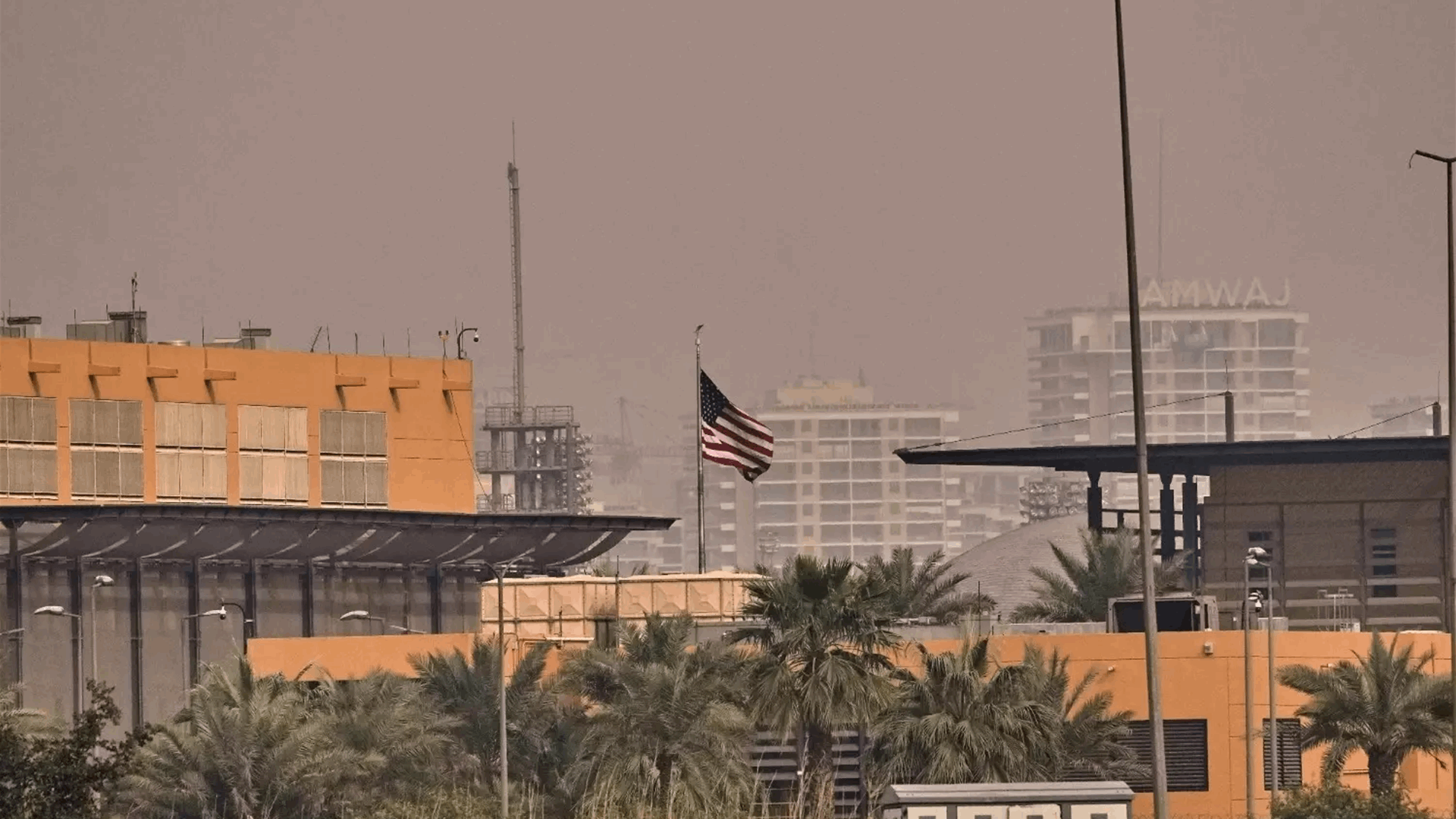 Security source says US embassy struck as explosions heard in Baghdad