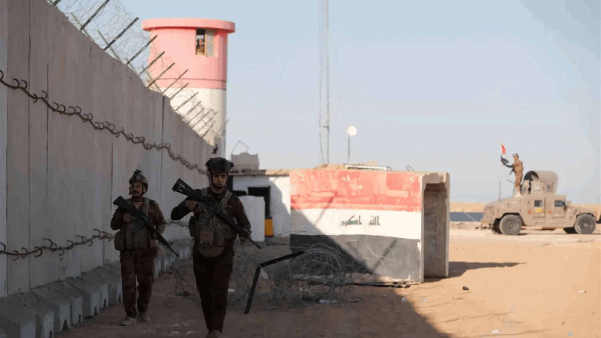 Three strikes target Iraqi fighters south of Baghdad: Official