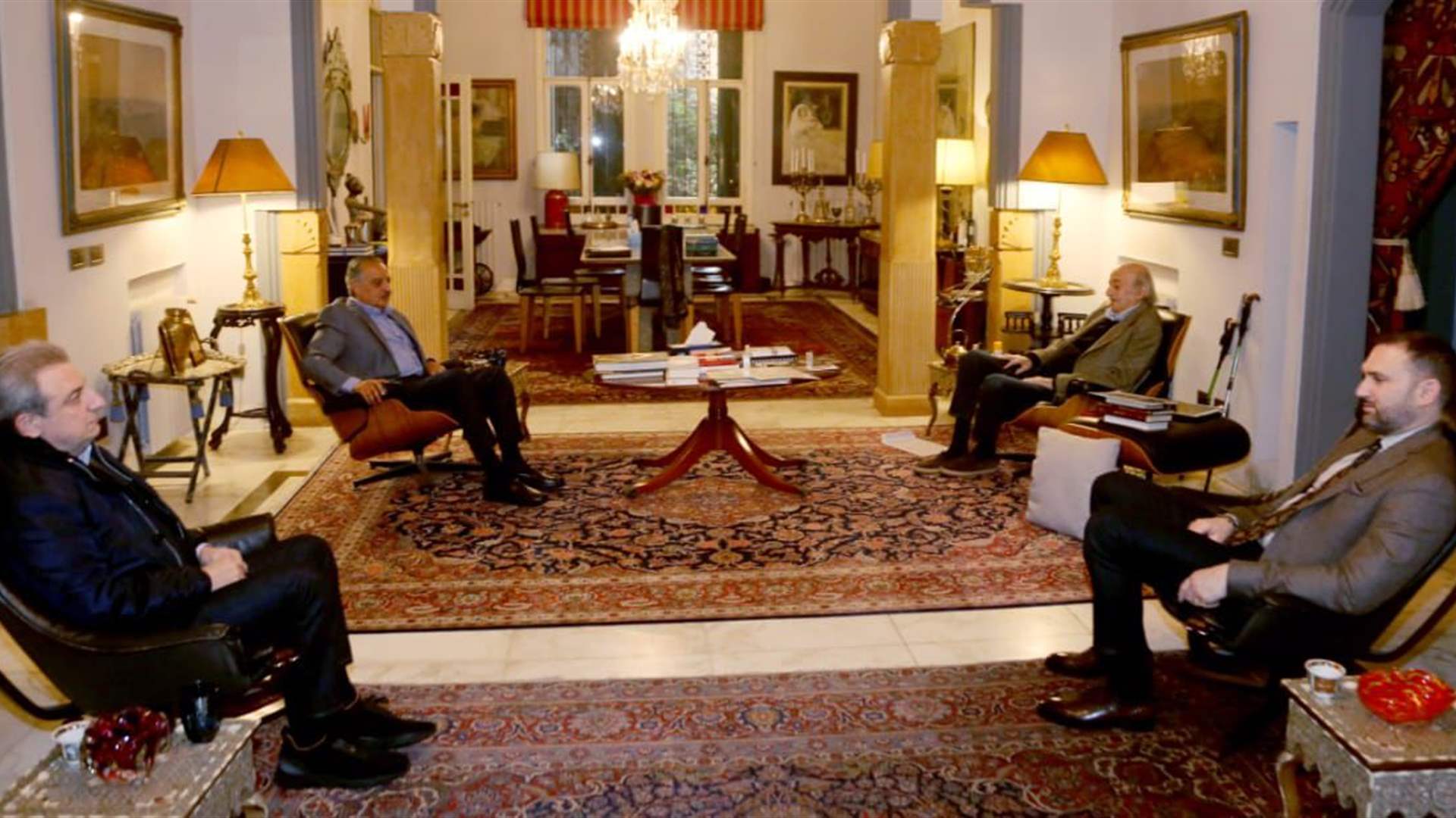 جنبلاط استقبل ارسلان... وبحثٌ في المستجدّات السياسية والأمنية