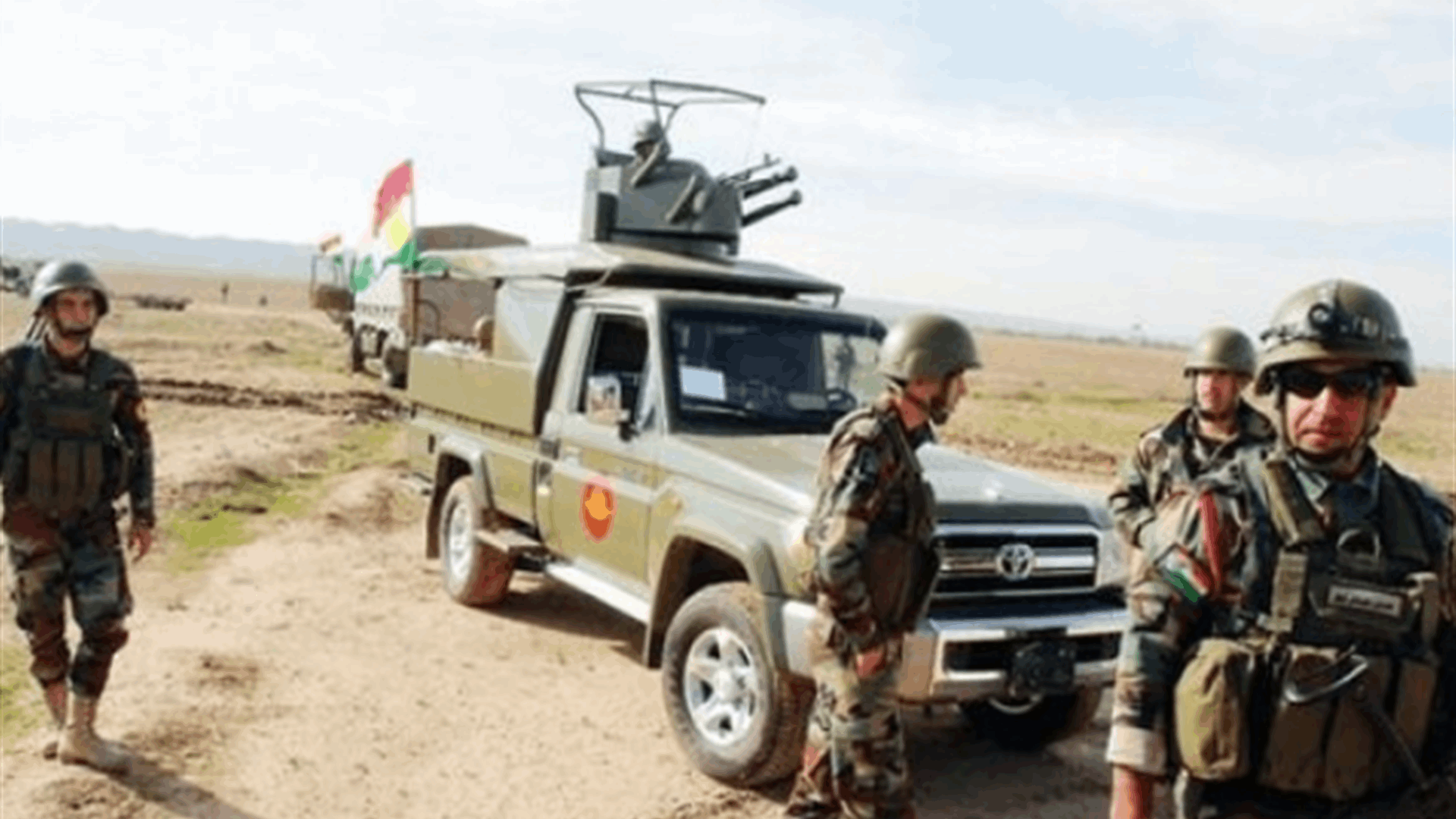 ستة قتلى من قوات البشمركة في هجمات صاروخية على كردستان العراق 