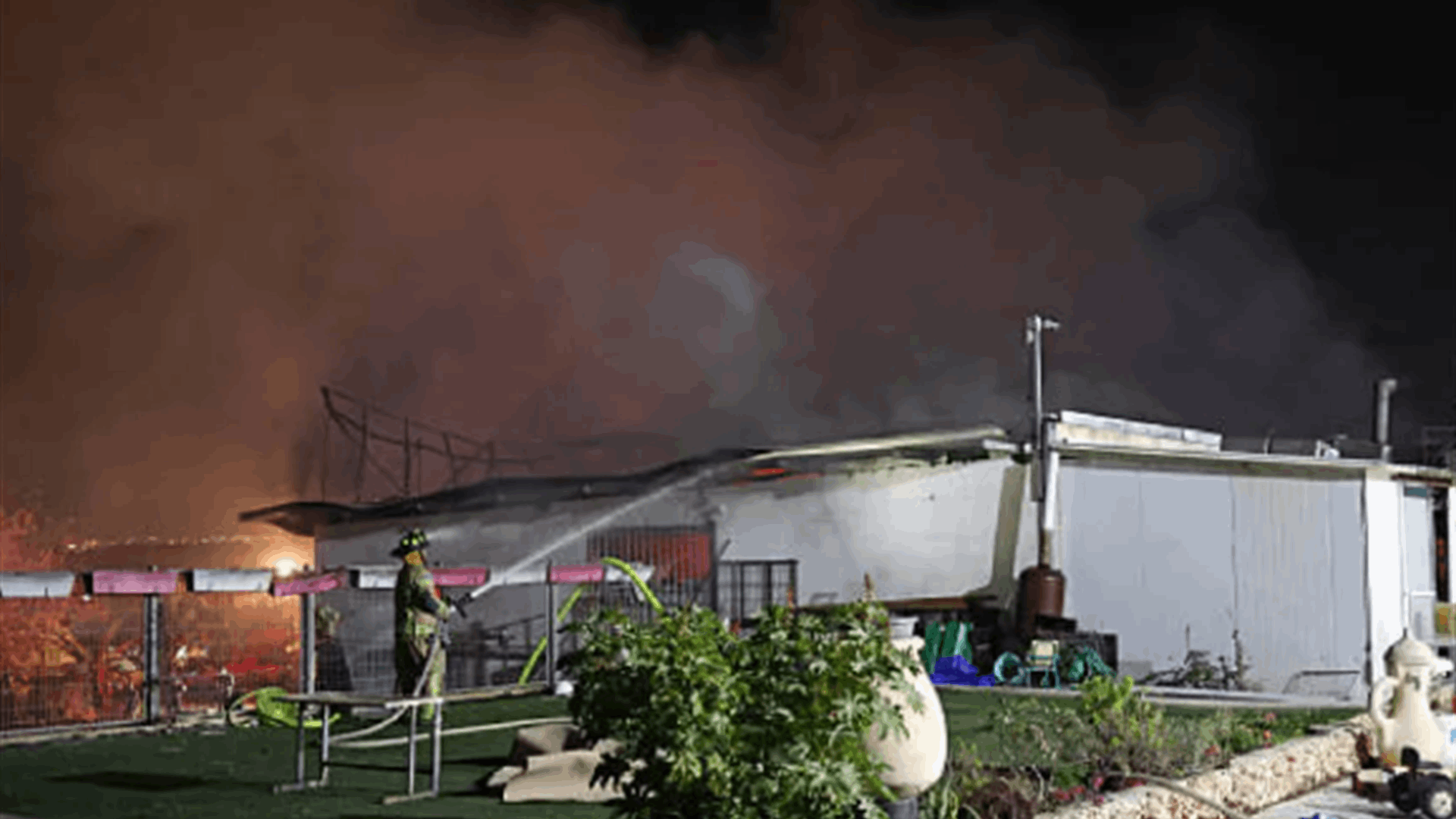 ست إصابات جراء صواريخ إيرانية على تل أبيب