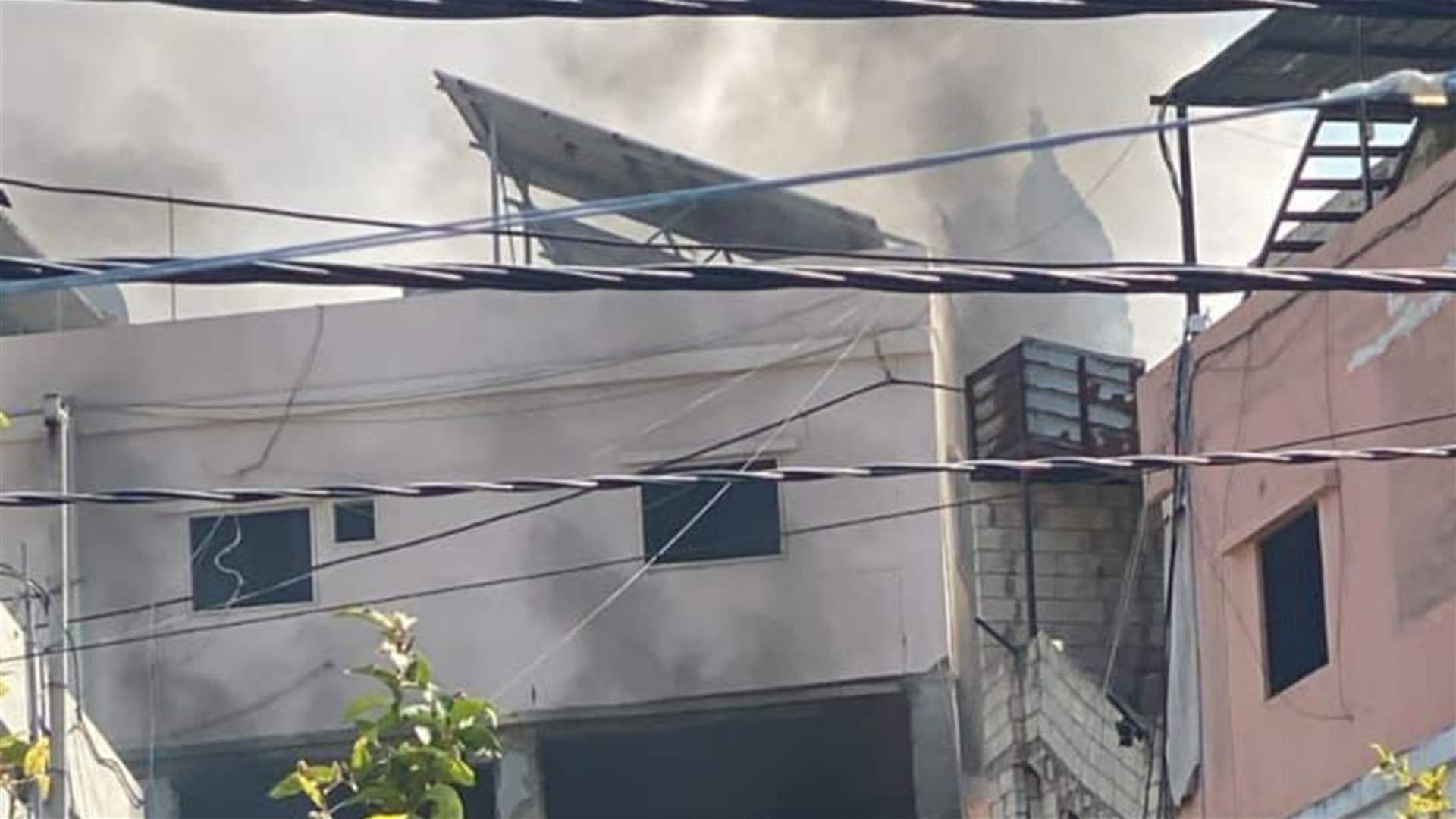 استهداف شقة سكنية في مخيم المية ومية - صيدا