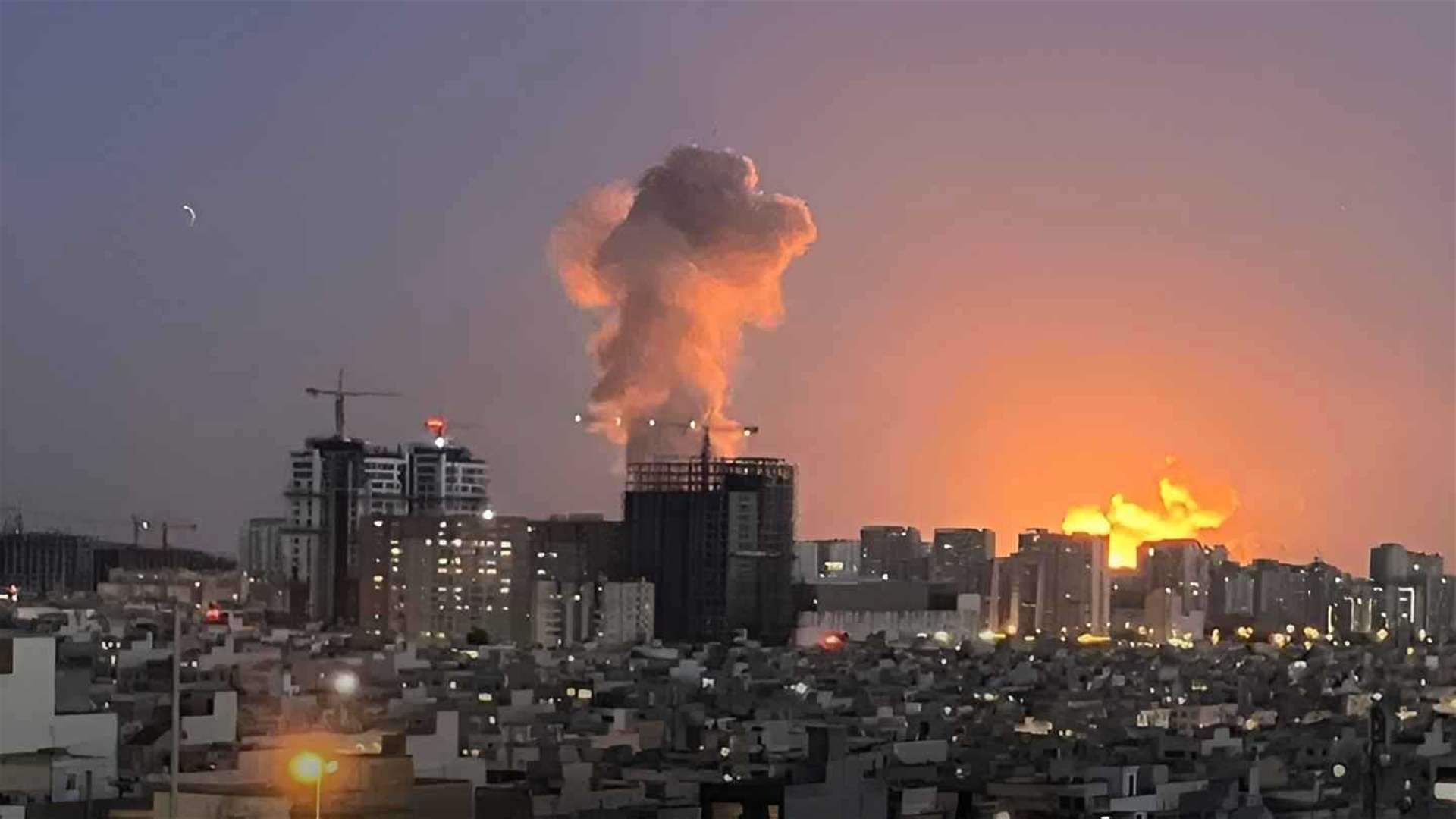 الجيش الإسرائيليّ: "ضربات واسعة النطاق" في إيران