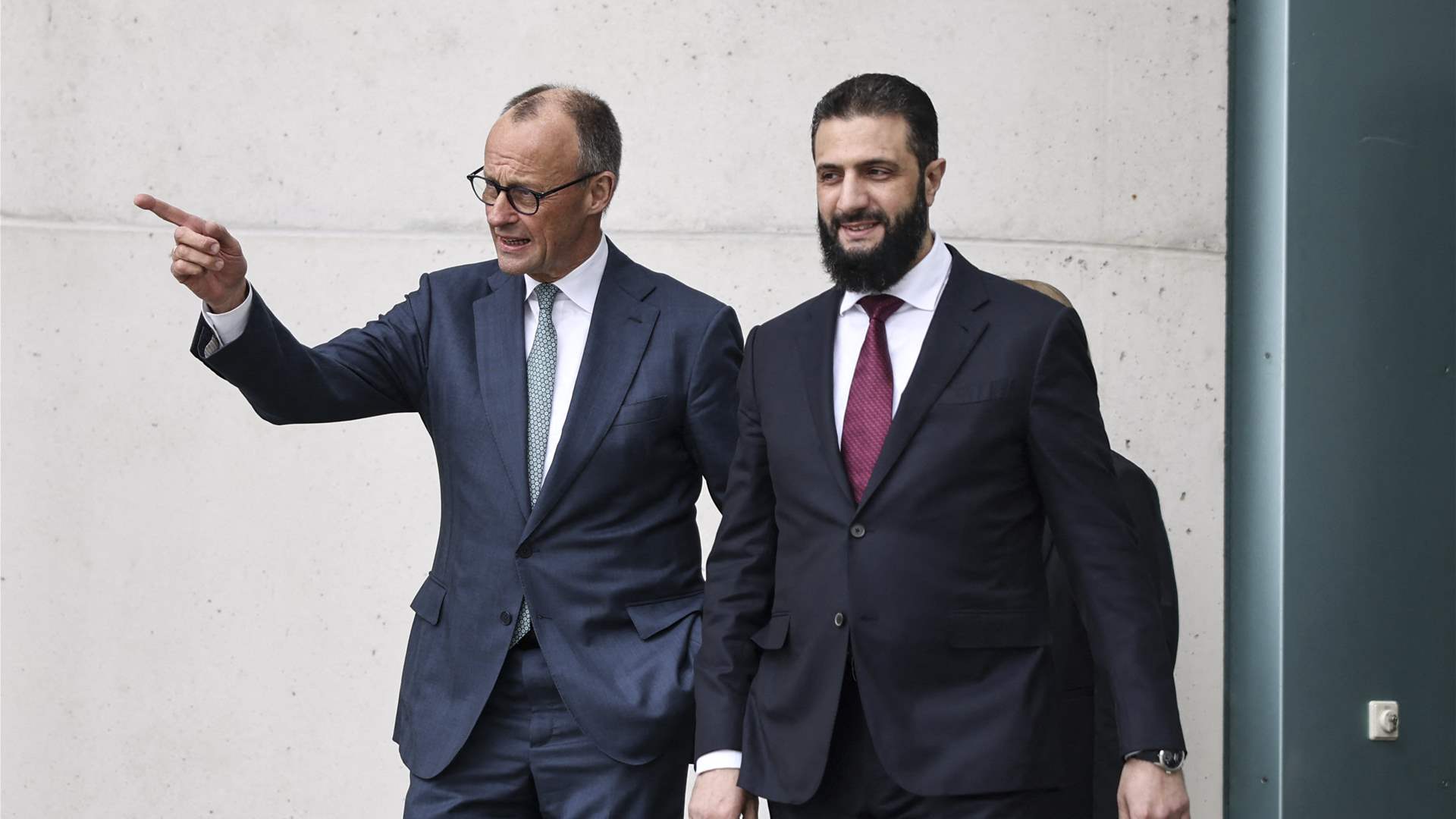 Germany and Syria 'working jointly' on refugee returns: Merz