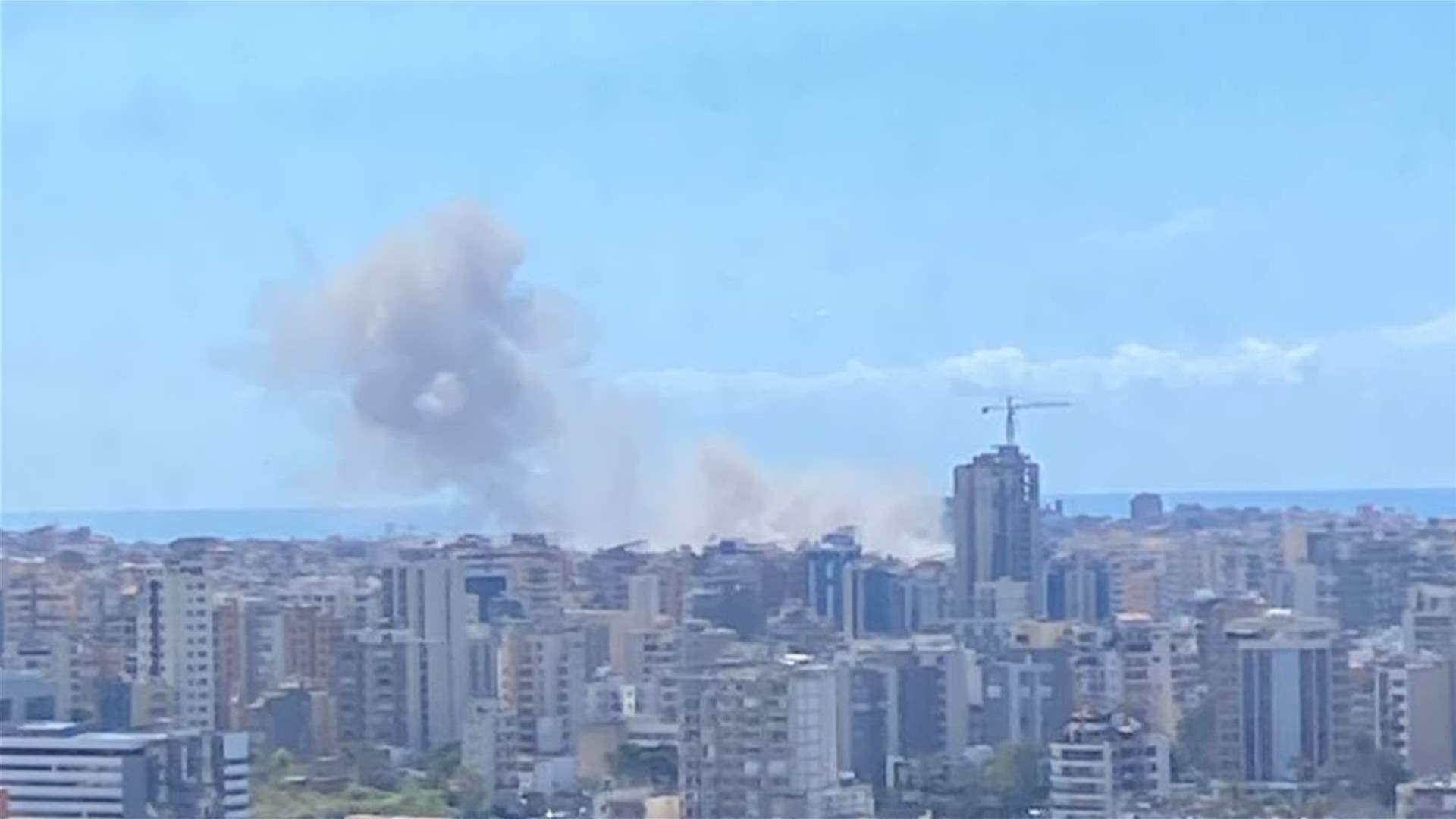 Israel strikes Beirut's suburbs shortly after warning