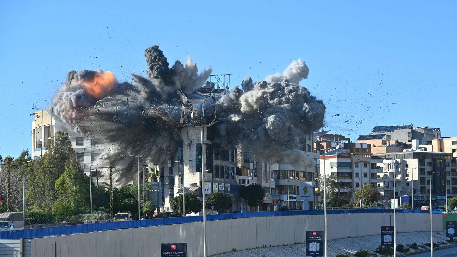 Israel strikes in Lebanon push death toll past 1,300, ministry reports