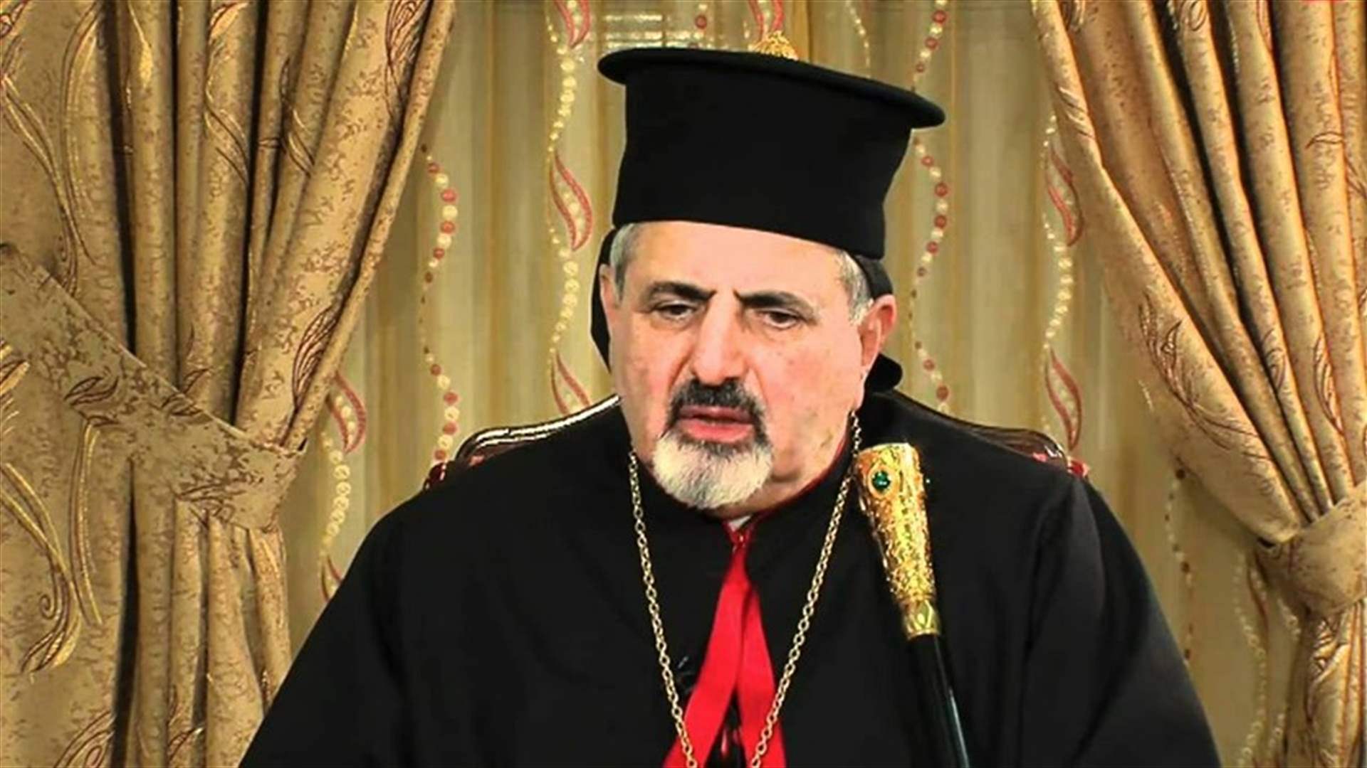 البطريرك يونان موجّهًا رسالة عيد القيامة: قيامة المسيح أساس الإيمان وسلام المصالحة