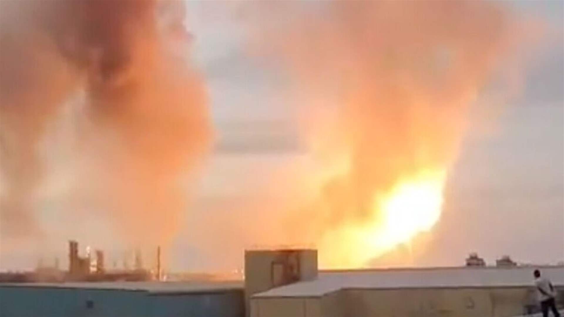 Bapco says fire breaks out at storage Tank after Iranian attack