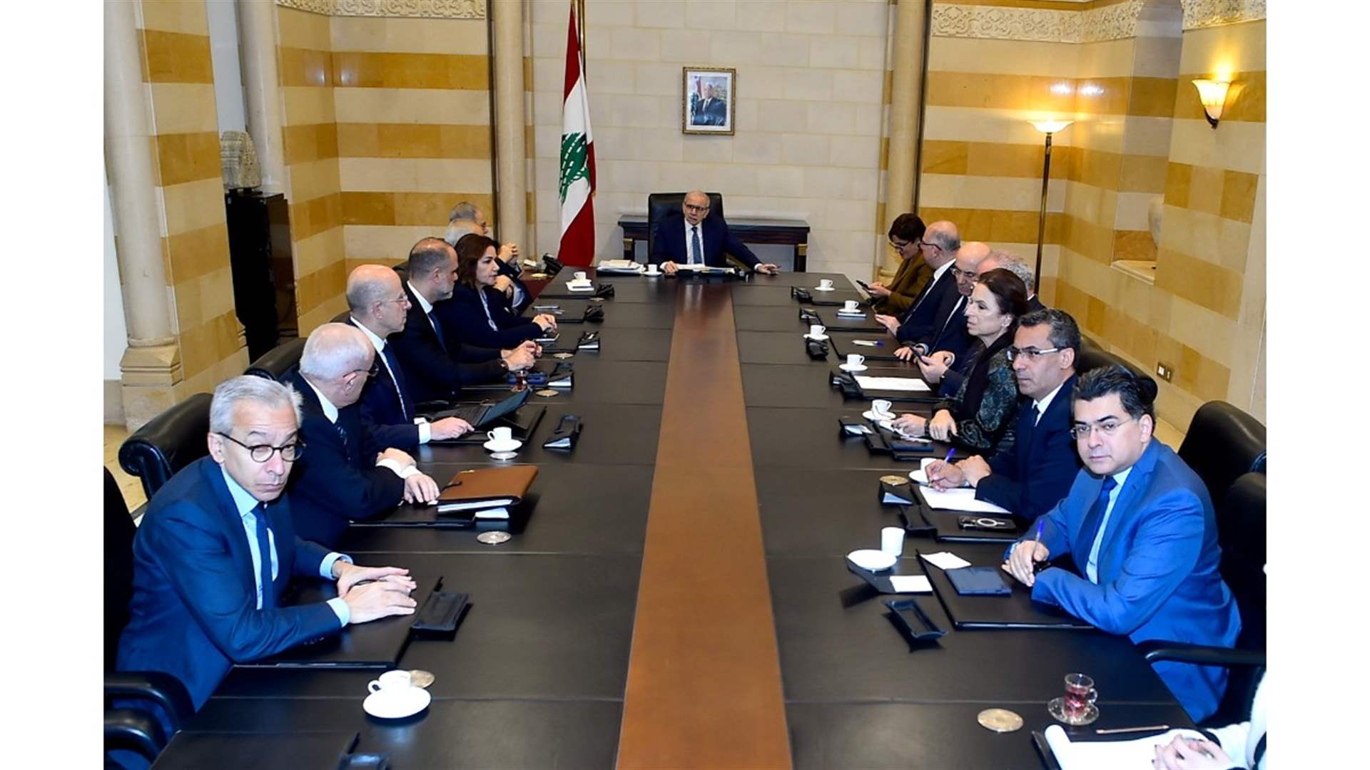 مرقص عن الاجتماع الوزاري برئاسة سلام: تأكيد الالتزام بتوجيهات وحدة الكوارث والجيش حفاظاً على سلامة النازحين