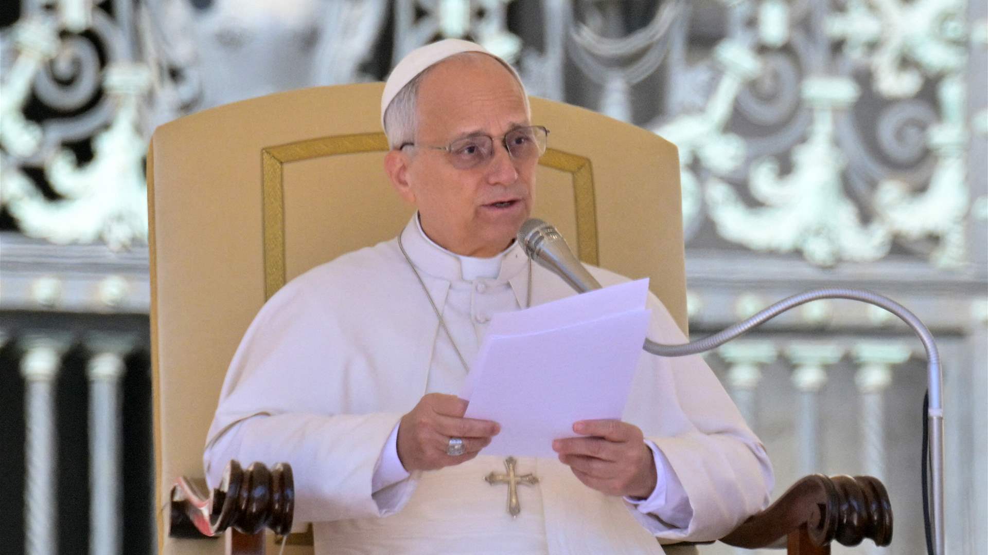 Pope Leo hails Iran ceasefire as sign of 'real hope'