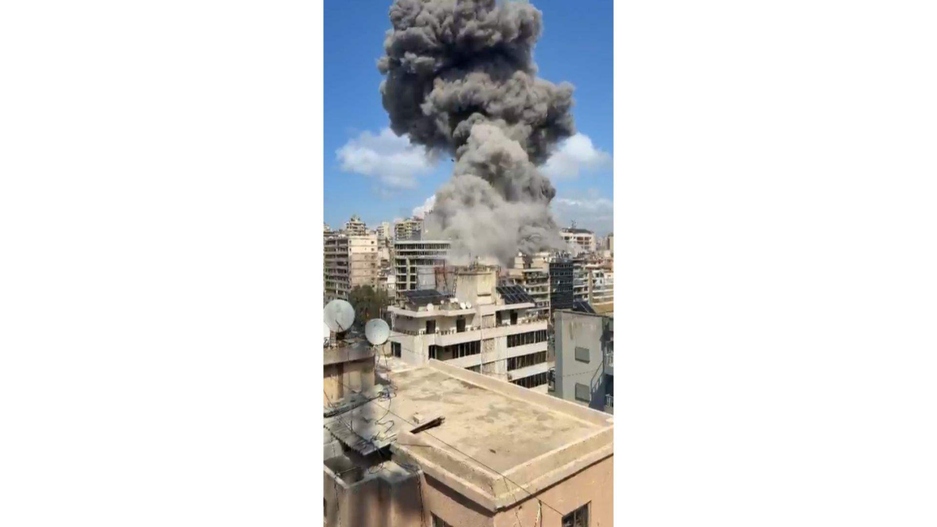 Series of airstrikes hit Beirut and southern suburbs