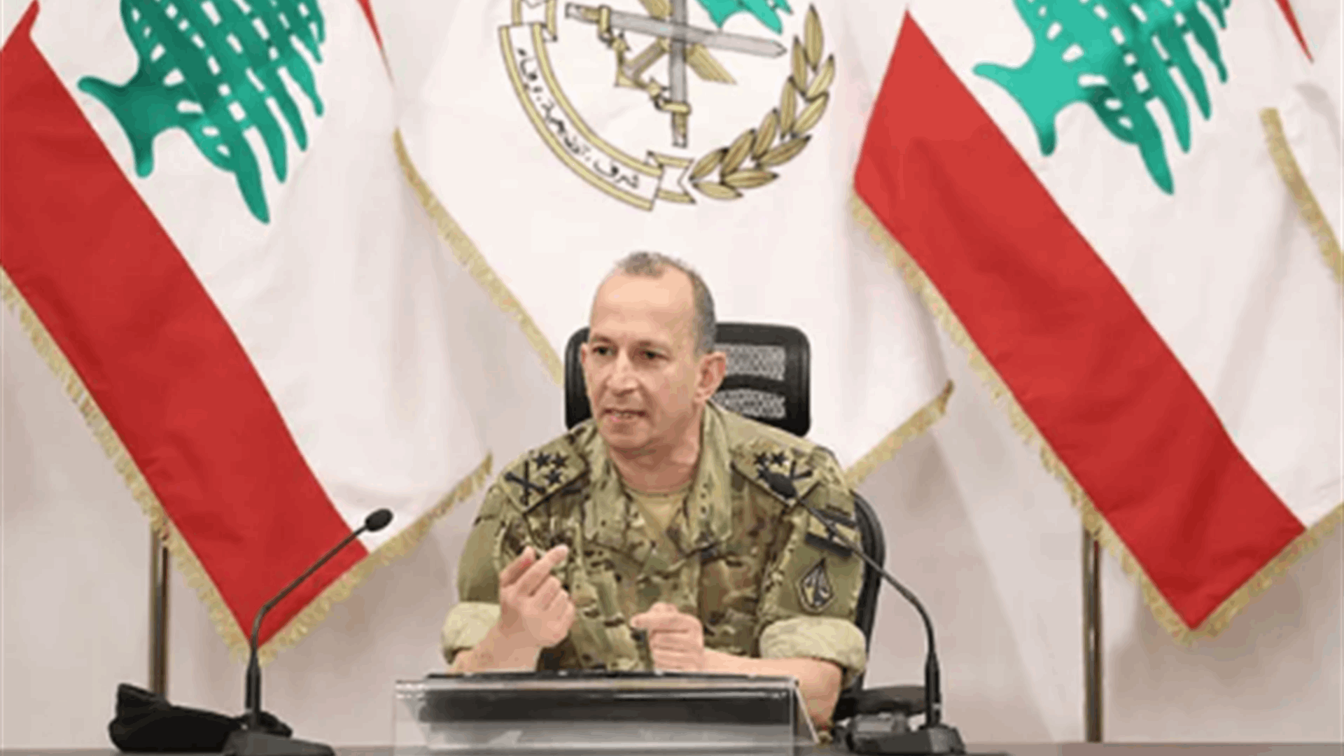 قائد الجيش يتفقد جنوب الليطاني ويطّلع على أضرار جسر القاسمية