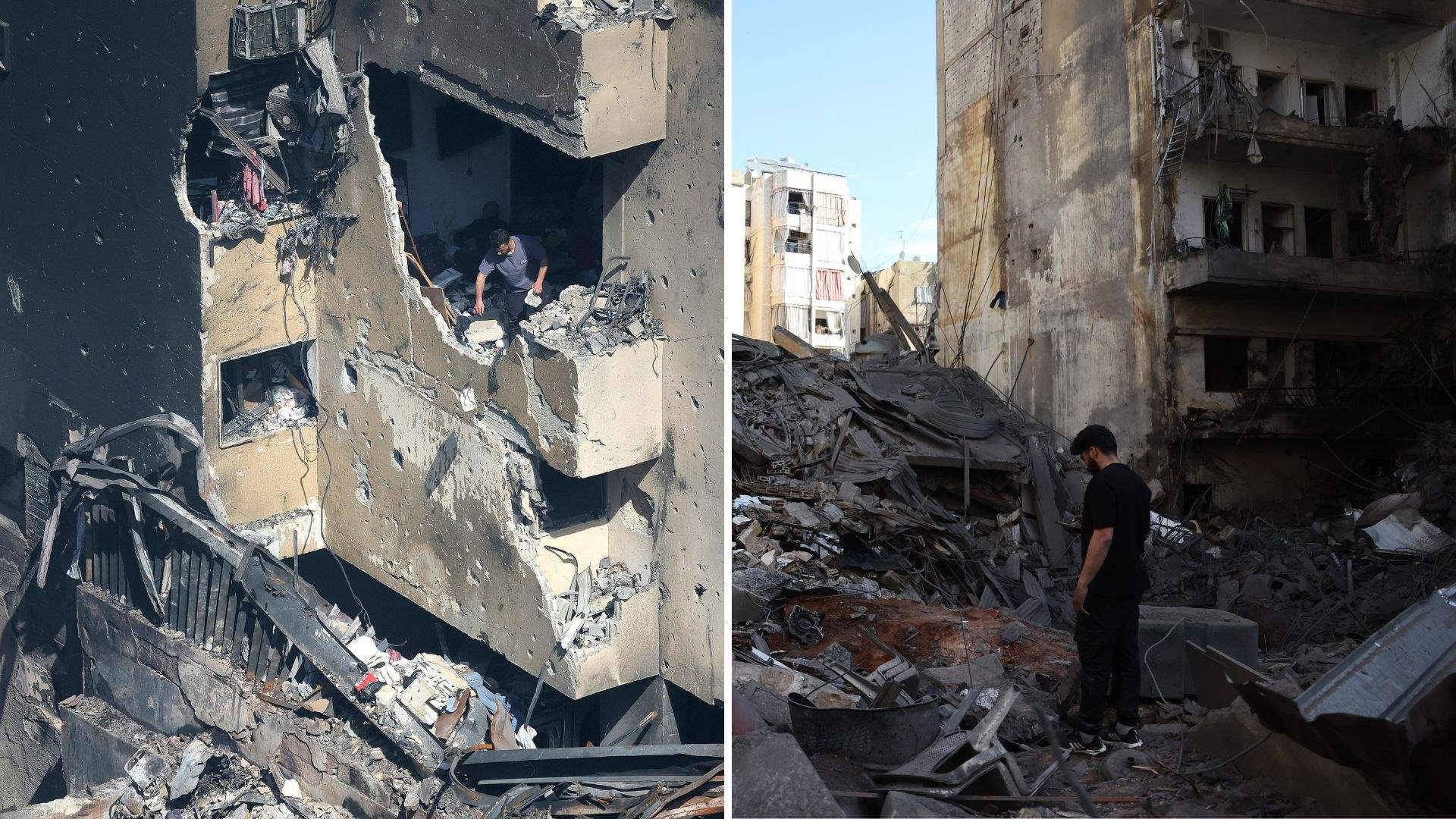 Phones ring unanswered after strikes: Beirut reels as Israeli raids collapse homes and trap residents
