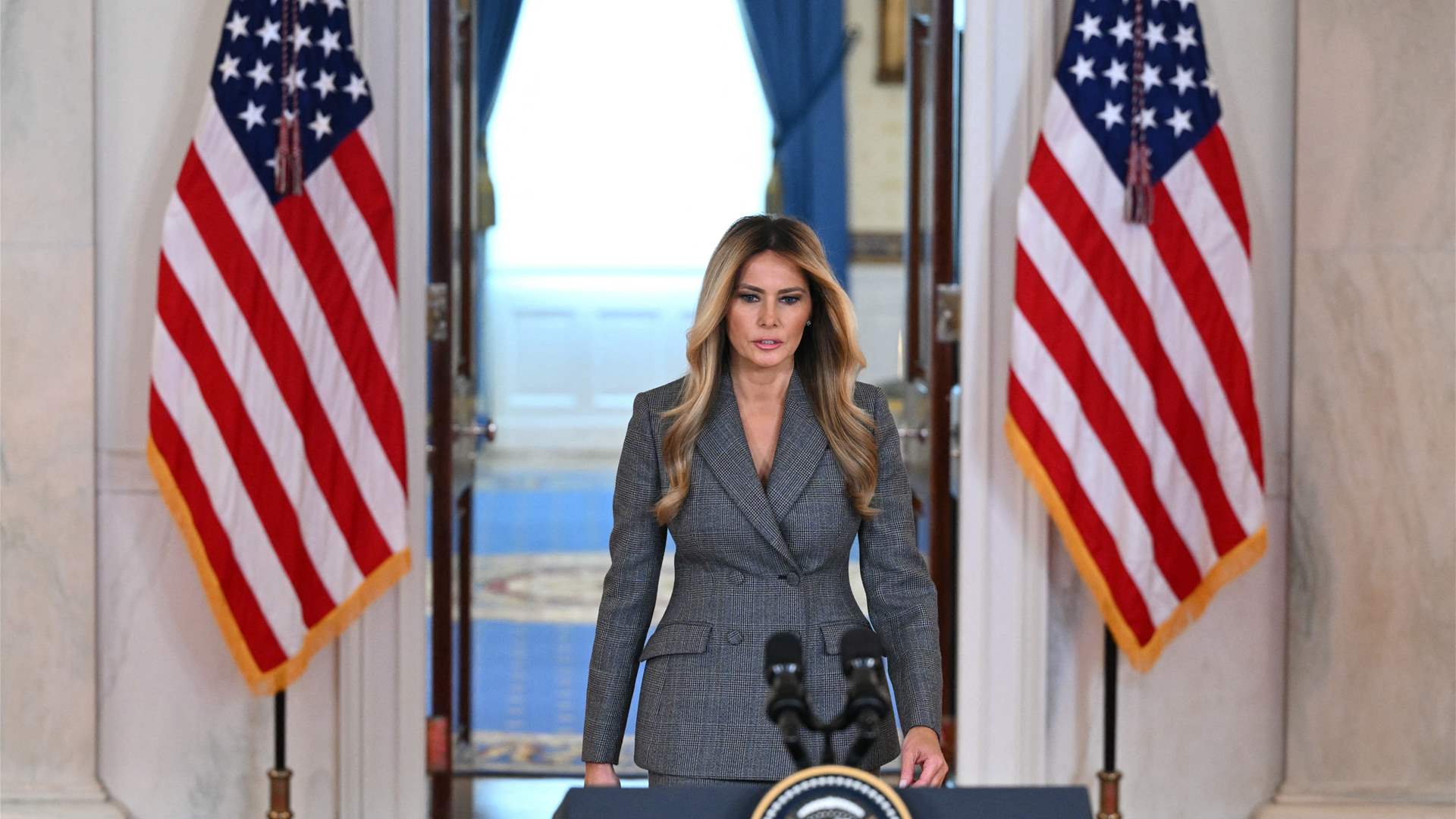 Melania Trump denies any links to Epstein abuse