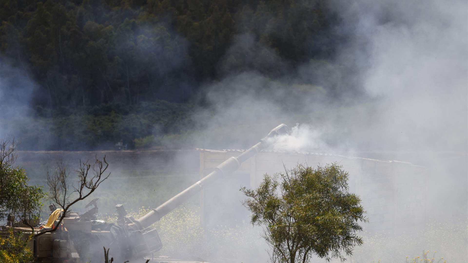 Israel’s army says striking Hezbollah launch sites in Lebanon