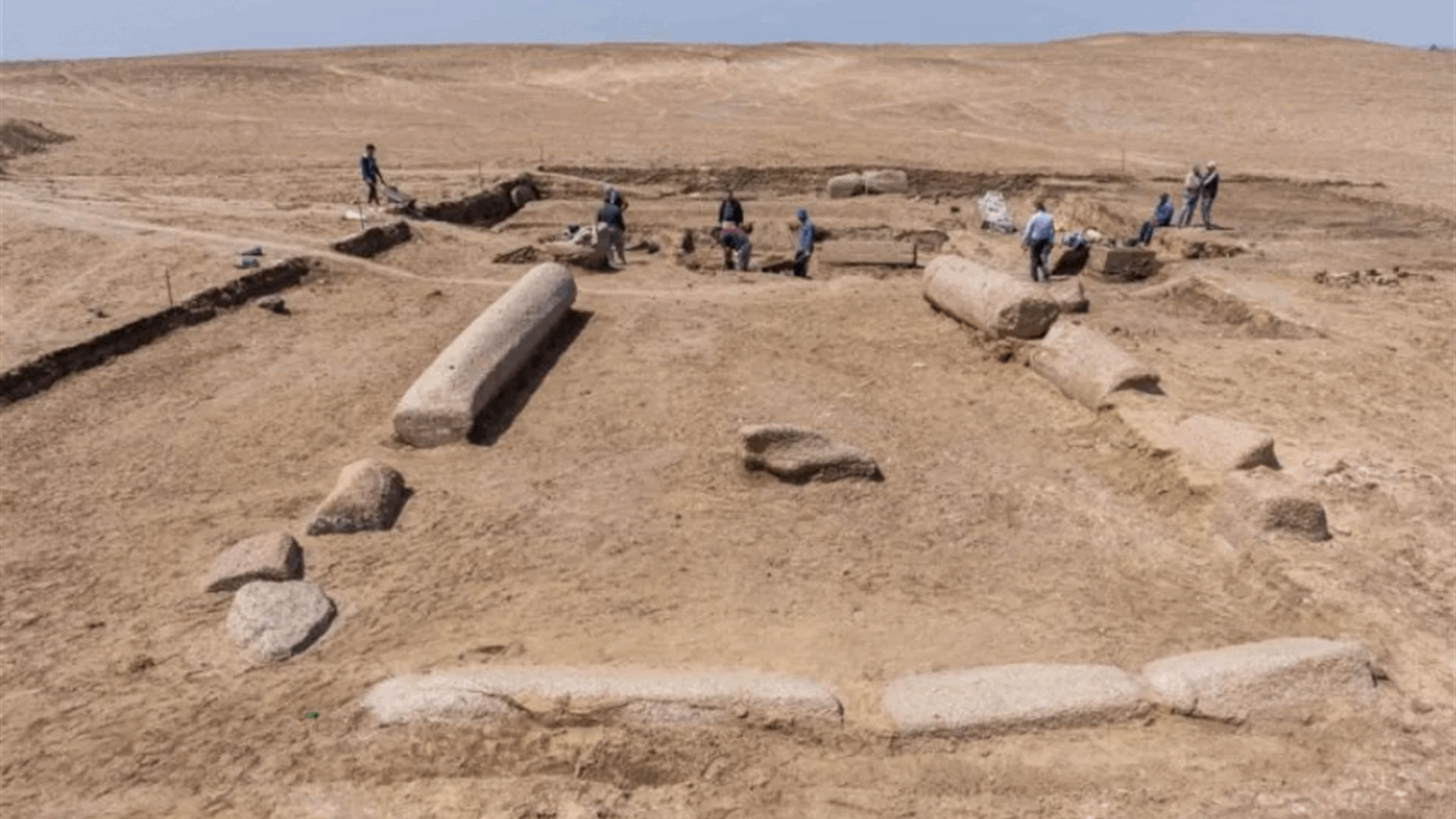 في مصر... اكتشاف بقايا معبد يعود لأكثر من ألفي عام في سيناء