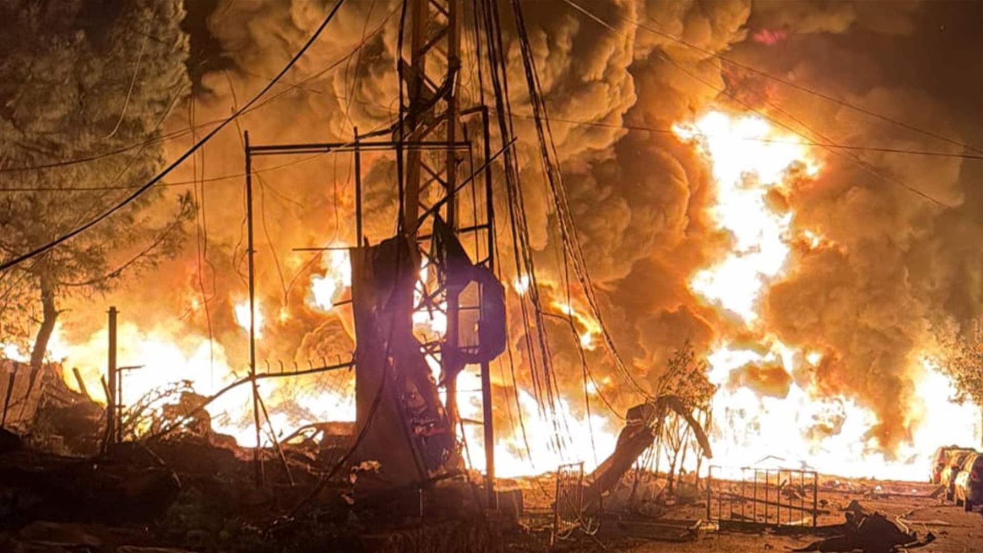 غارة استهدفت مولدات الكهرباء في جبشيت