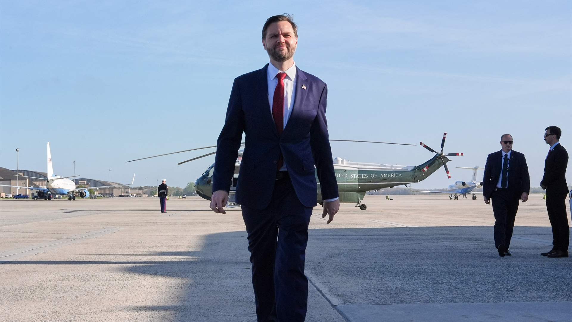 US Vice President JD Vance lands in Pakistan for Iran talks: AFP