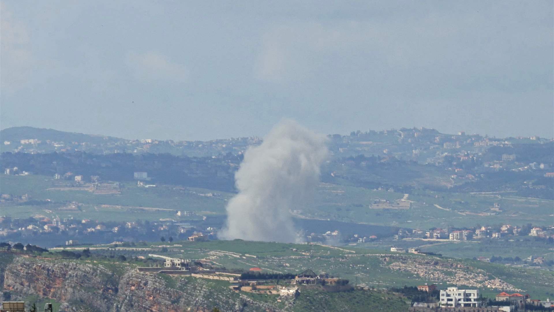 Lebanon says 10 killed including three emergency workers in Israeli strikes on south