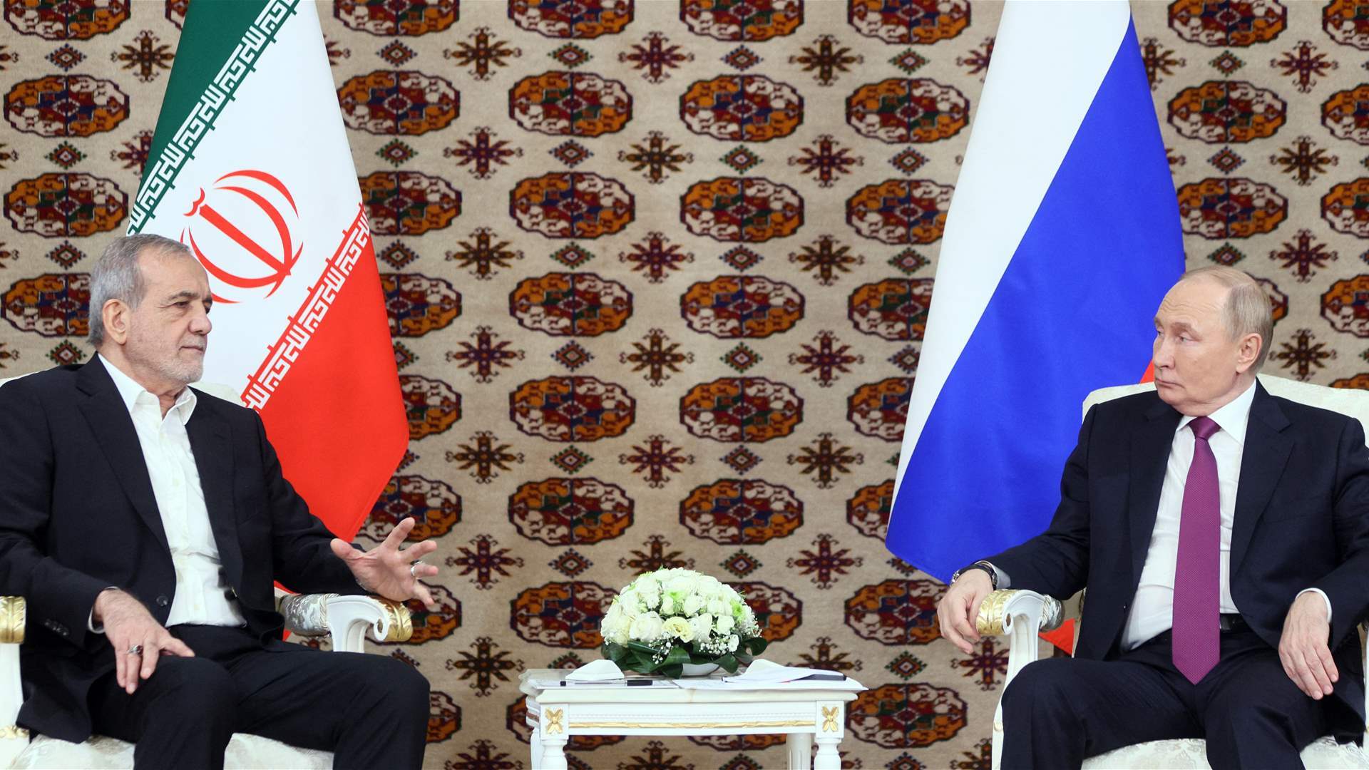 Putin holds phone call with Pezeshkian on Iran-US talks