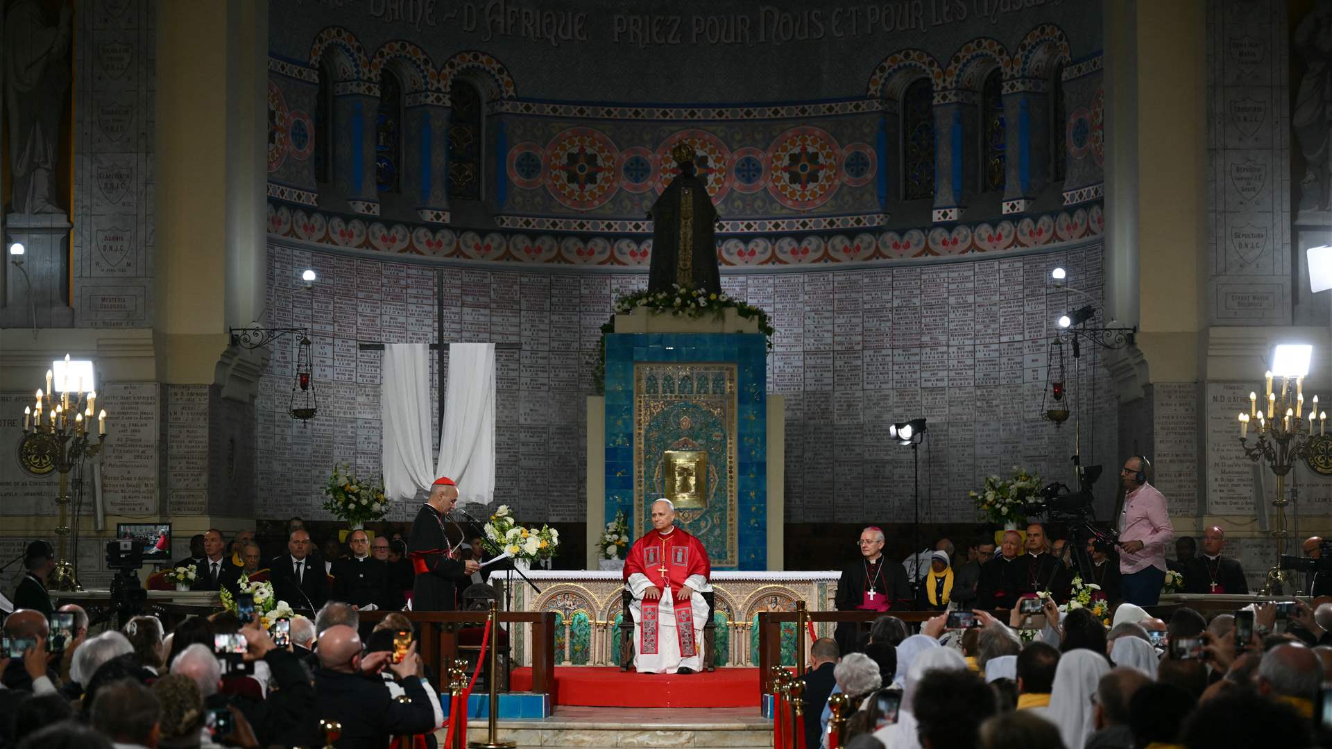 Twin suicide attacks rocked Algeria Monday during Pope's visit 