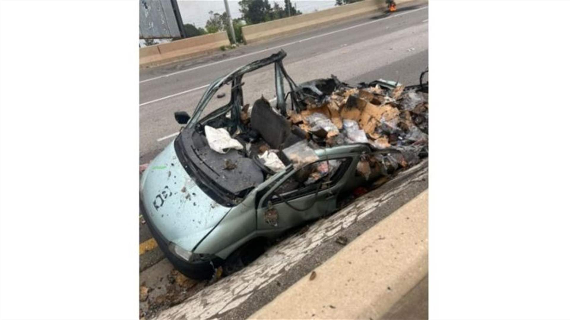 Israeli strike hits vehicle 20 km south of Beirut: Lebanon state media