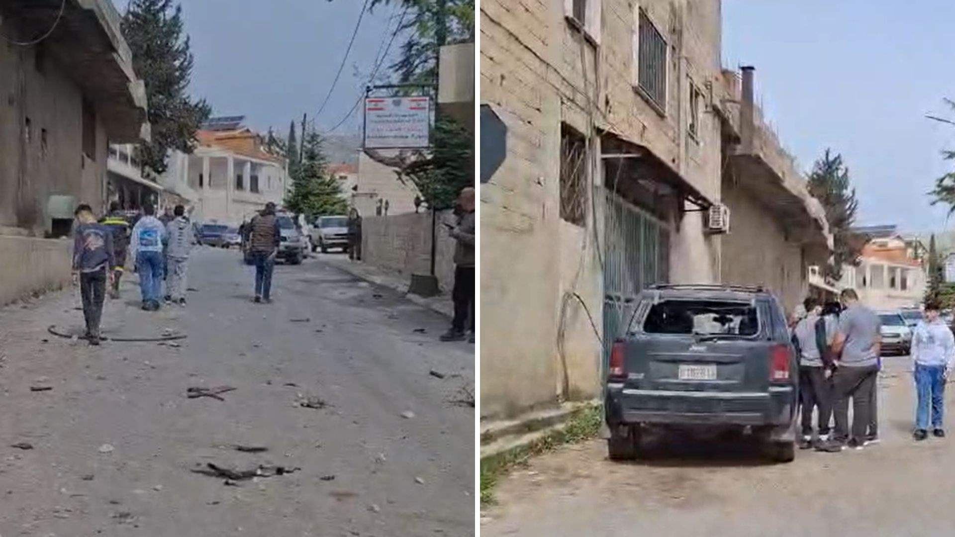 Drone debris falls over Ablah, damaging homes and cars: Video