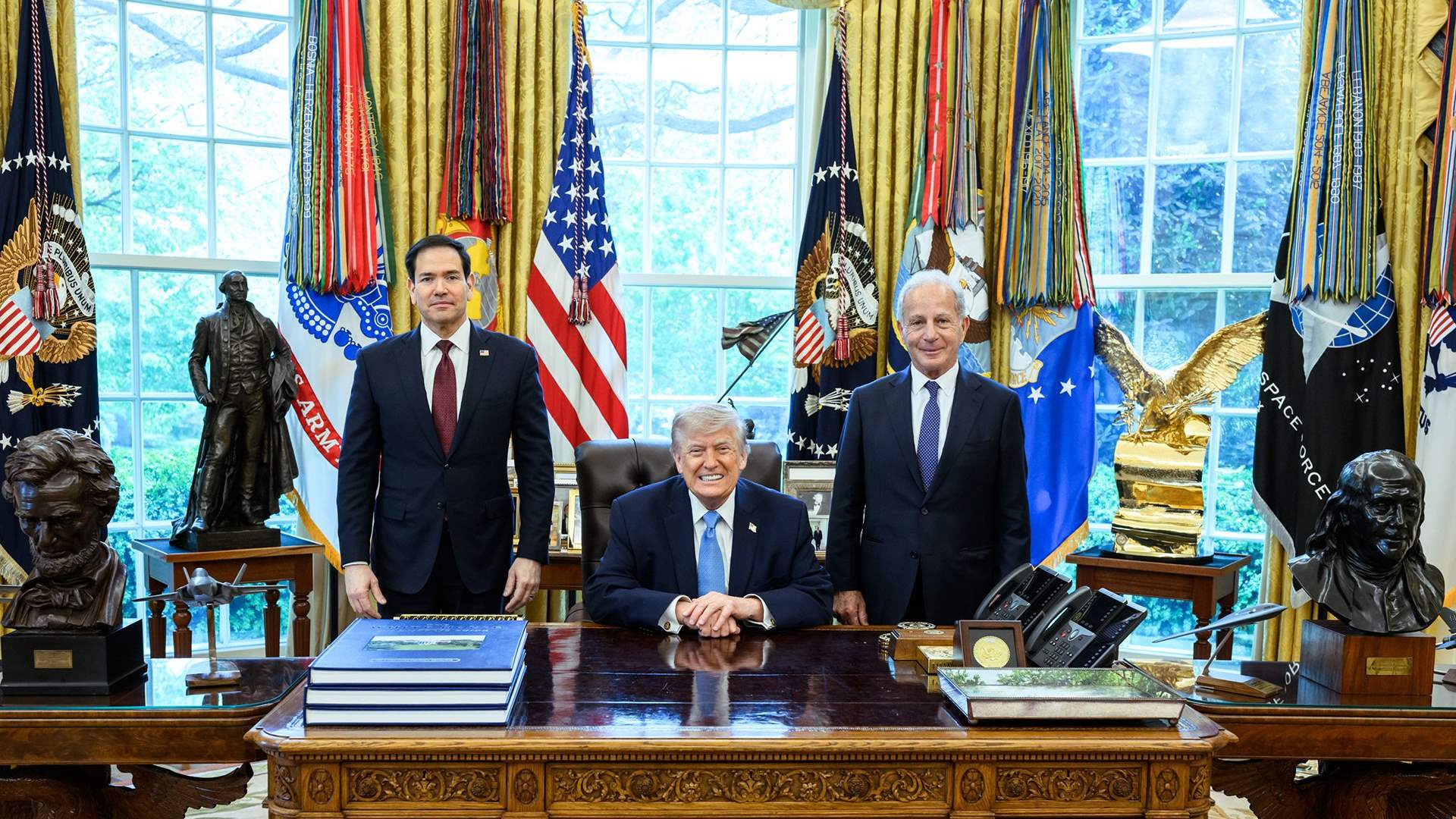 US Embassy in Beirut says Ambassador Michel Issa met Trump and Rubio