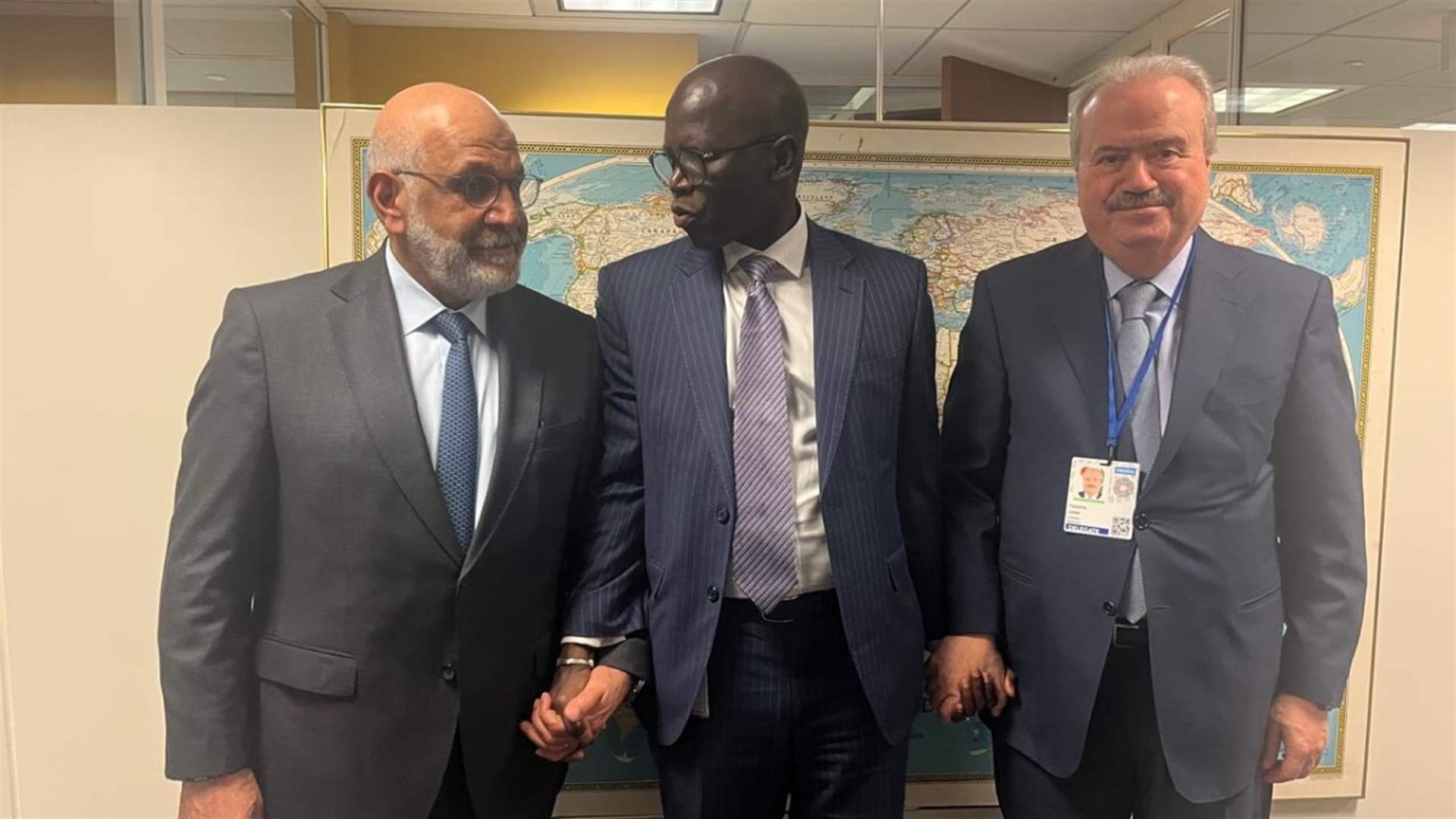 الوفد اللبناني الى اجتماعات الربيع للبنك الدولي وصندوق النقد في واشنطن واصل لقاءاته